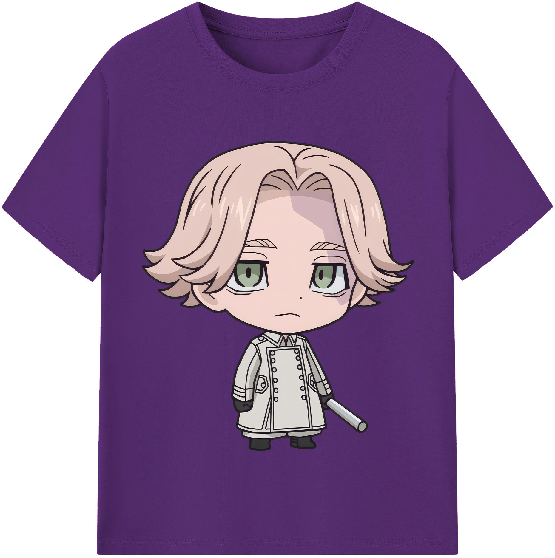 （画像用） 東京リベンジャーズ Tokyo Revengers 綿100％半袖Tシャツ（フロントプリント）