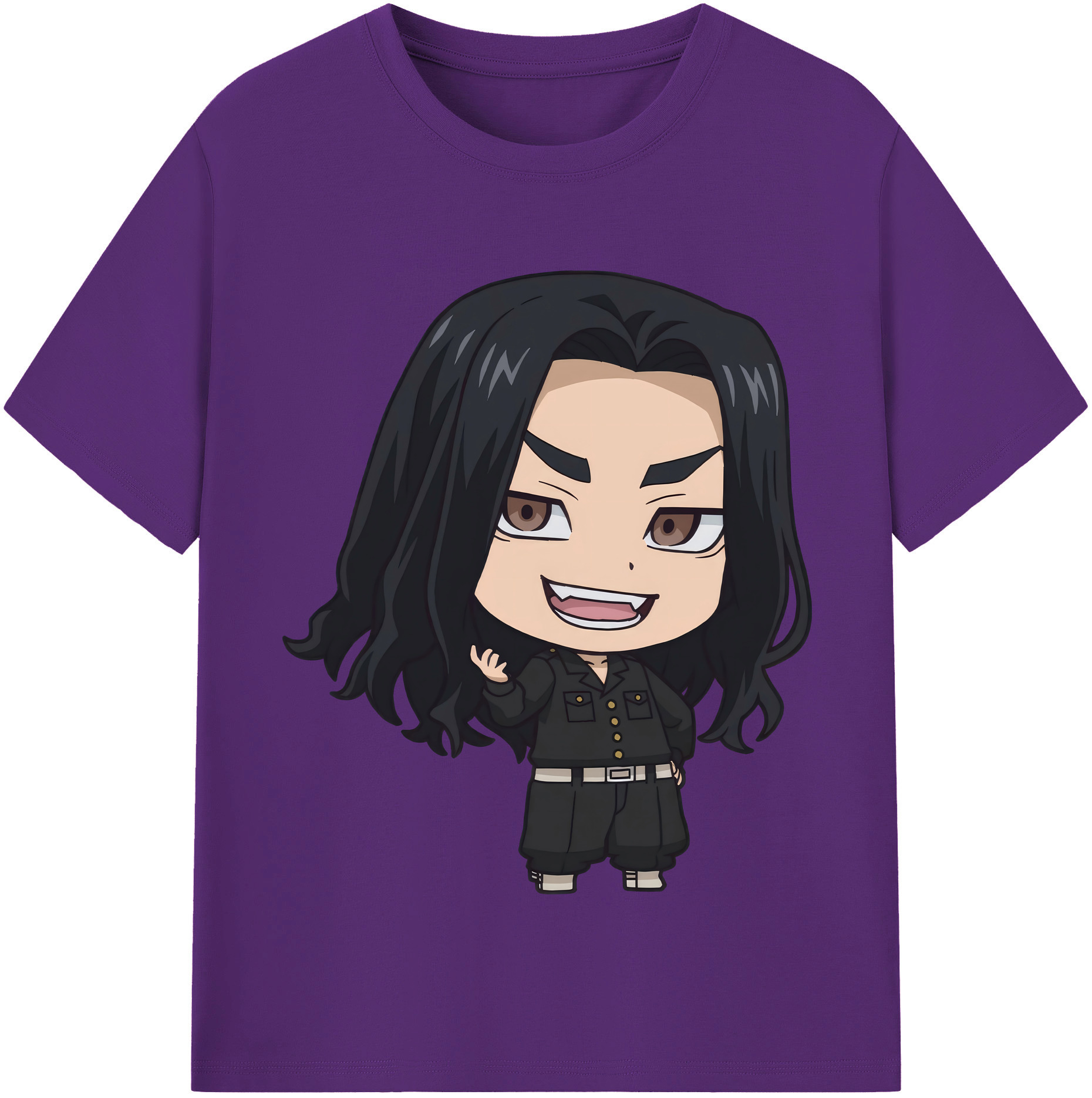 （画像用） 東京リベンジャーズ Tokyo Revengers 綿100％半袖Tシャツ（フロントプリント）