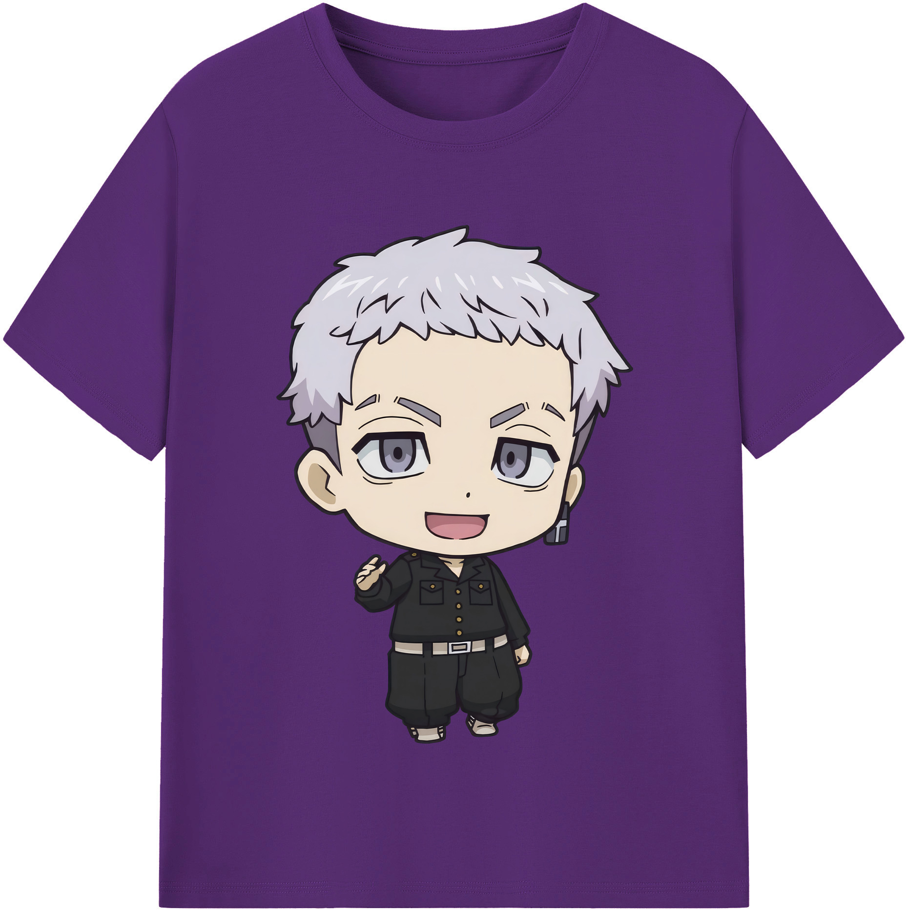 （画像用） 東京リベンジャーズ Tokyo Revengers 綿100％半袖Tシャツ（フロントプリント）