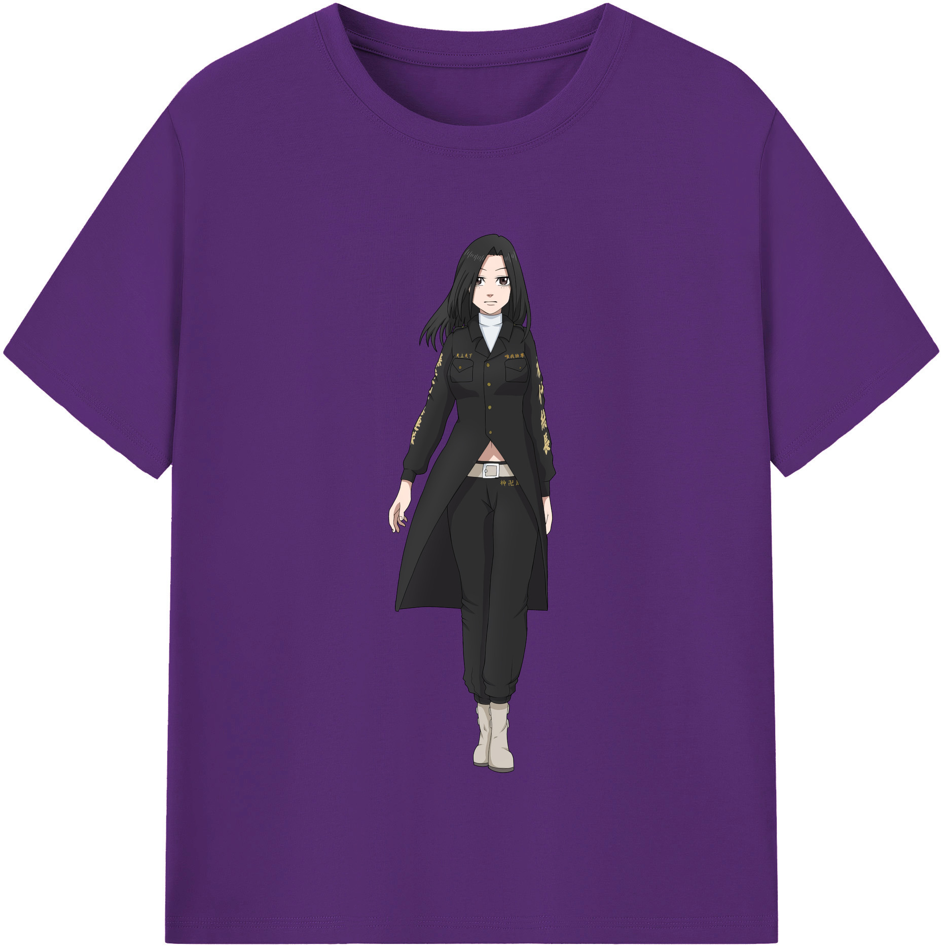 （画像用） 東京リベンジャーズ Tokyo Revengers 綿100％半袖Tシャツ（フロントプリント）