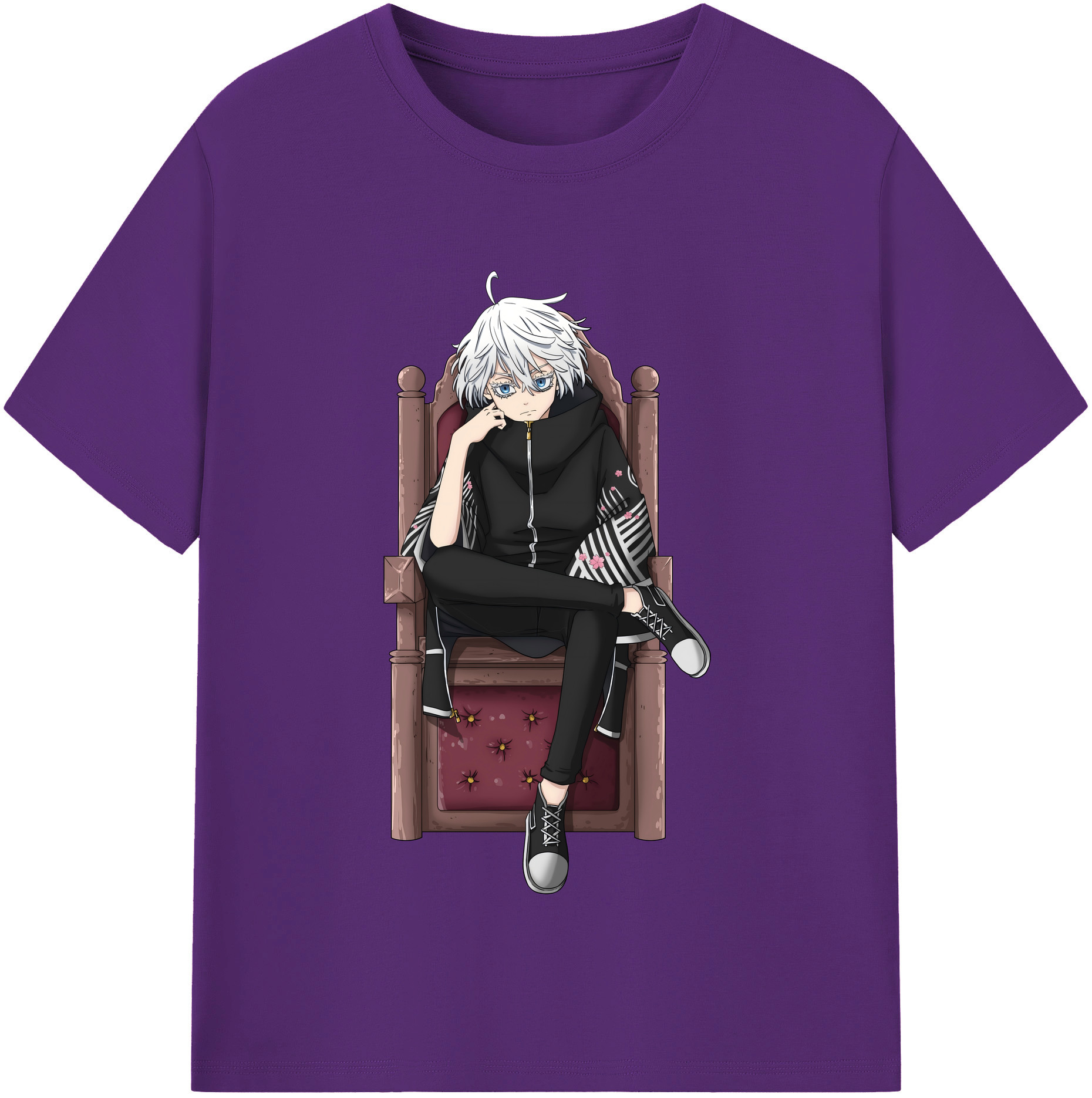 （画像用） 東京リベンジャーズ Tokyo Revengers 綿100％半袖Tシャツ（フロントプリント）