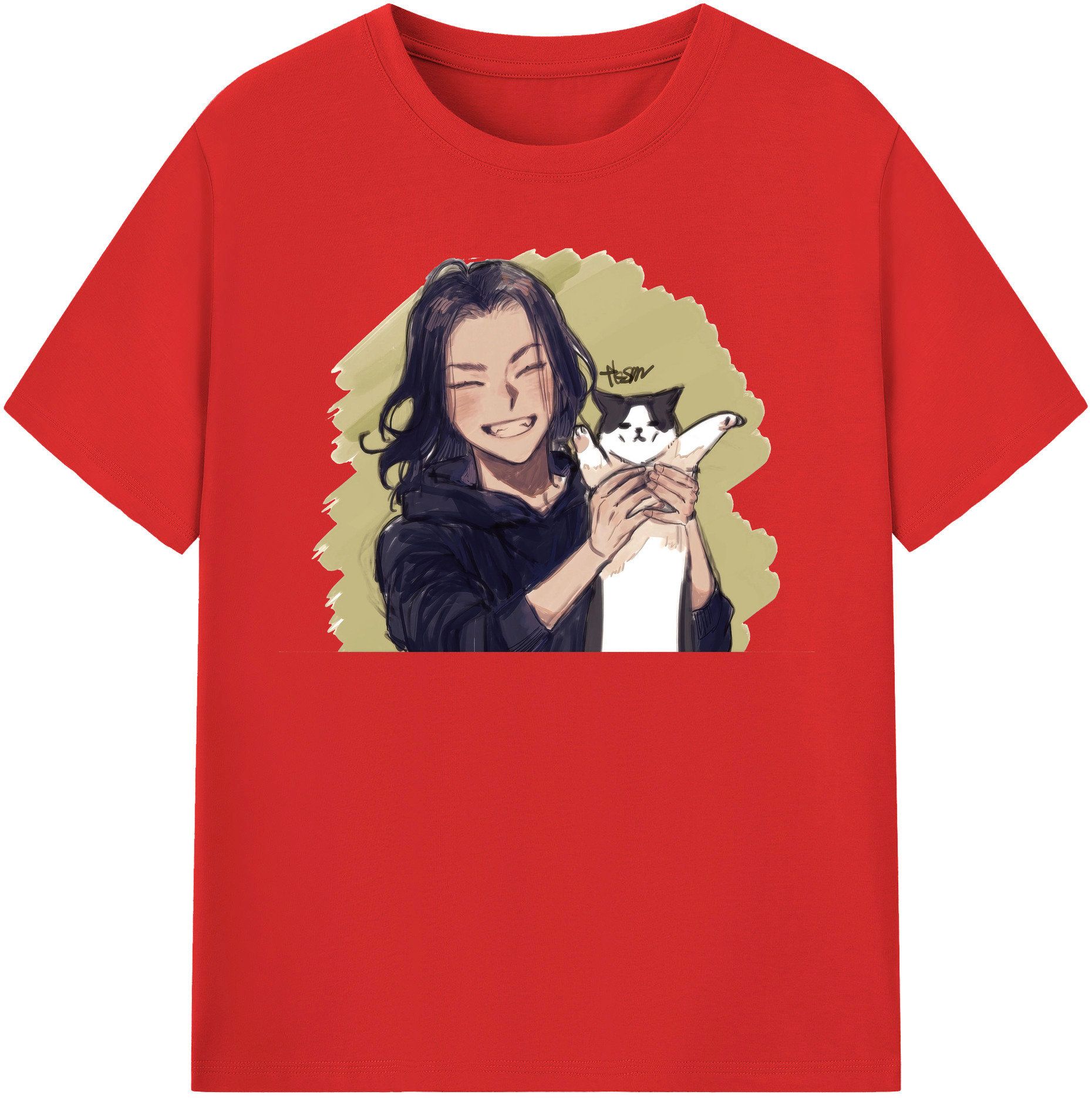 （画像用） 東京リベンジャーズ Tokyo Revengers 綿100％半袖Tシャツ（フロントプリント）