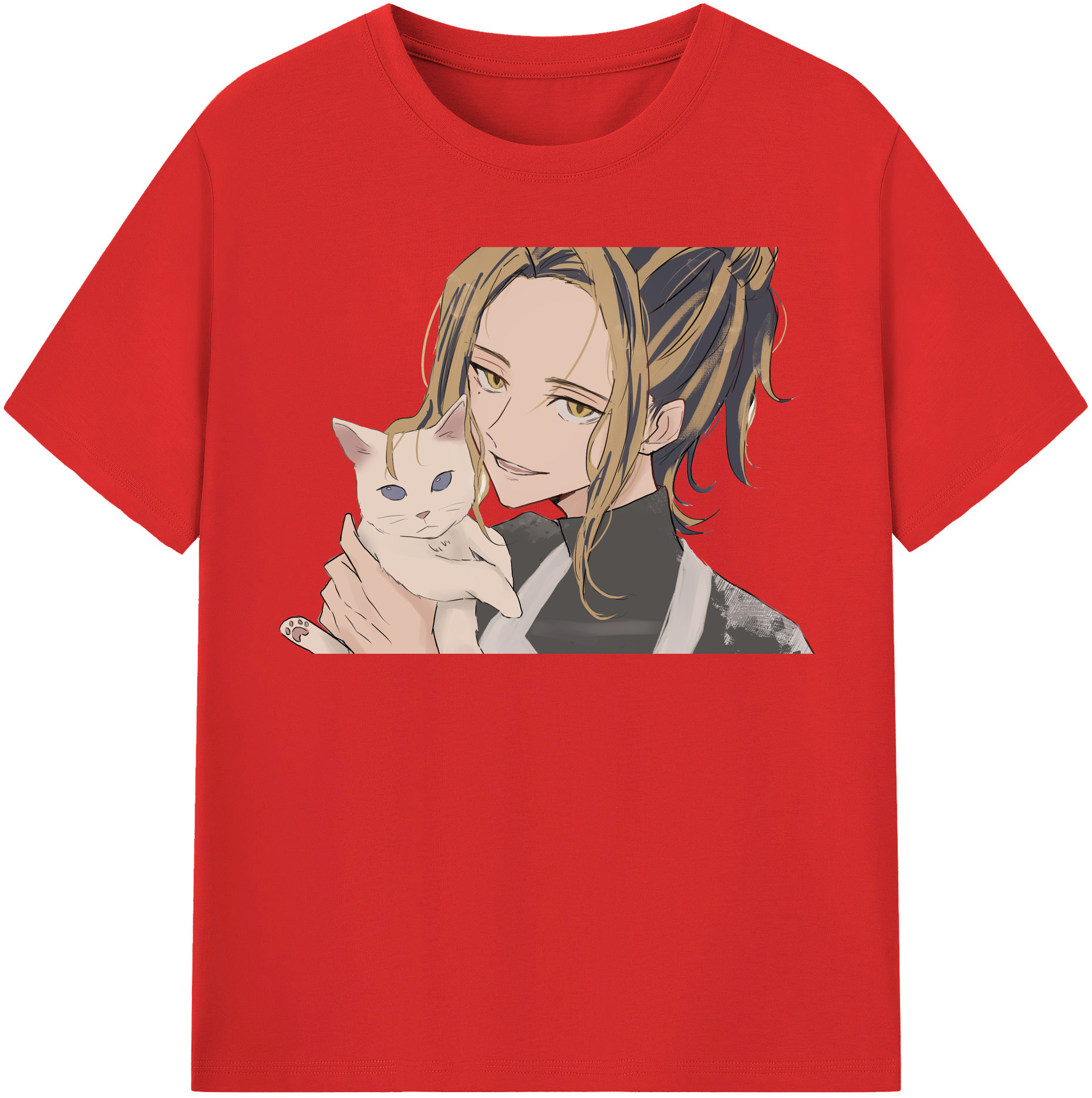 （画像用） 東京リベンジャーズ Tokyo Revengers 綿100％半袖Tシャツ（フロントプリント）
