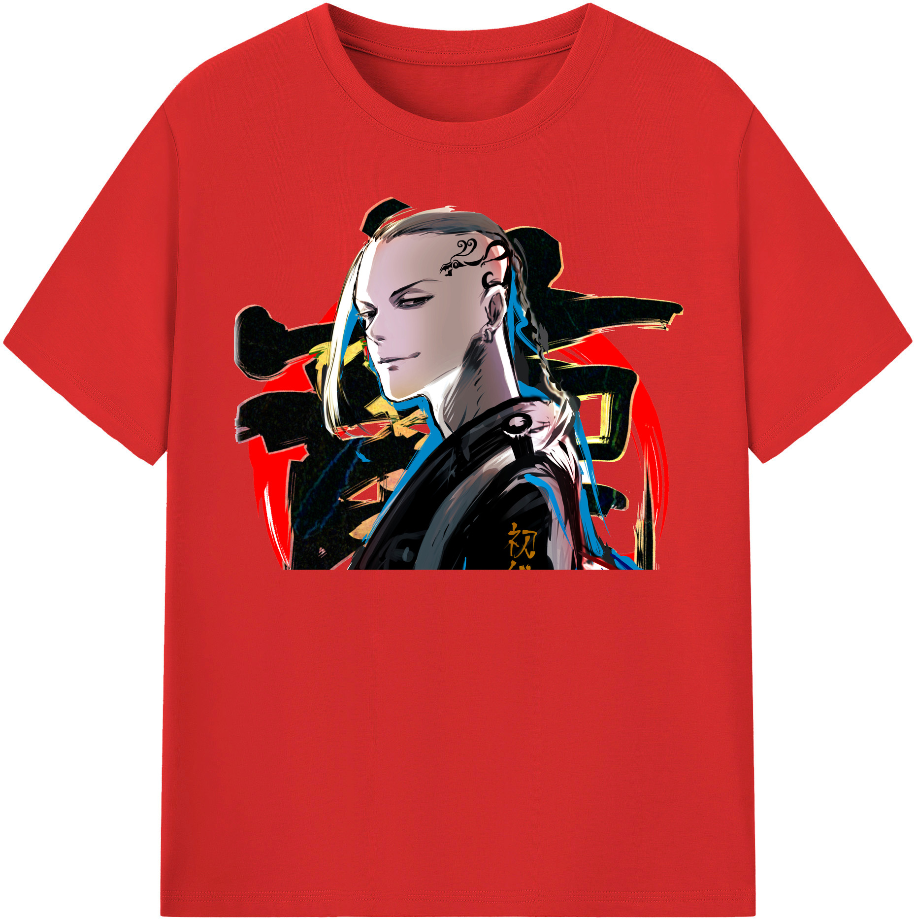（画像用） 東京リベンジャーズ Tokyo Revengers 綿100％半袖Tシャツ（フロントプリント）