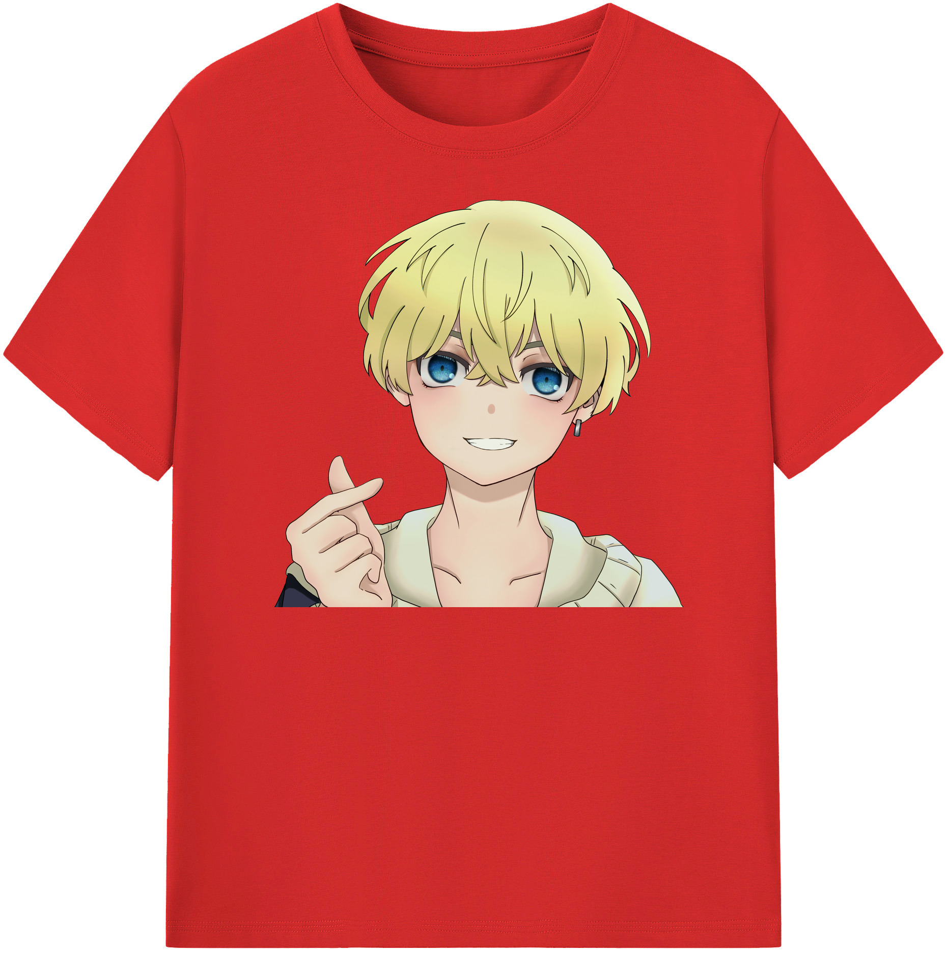 （画像用） 東京リベンジャーズ Tokyo Revengers 綿100％半袖Tシャツ（フロントプリント）