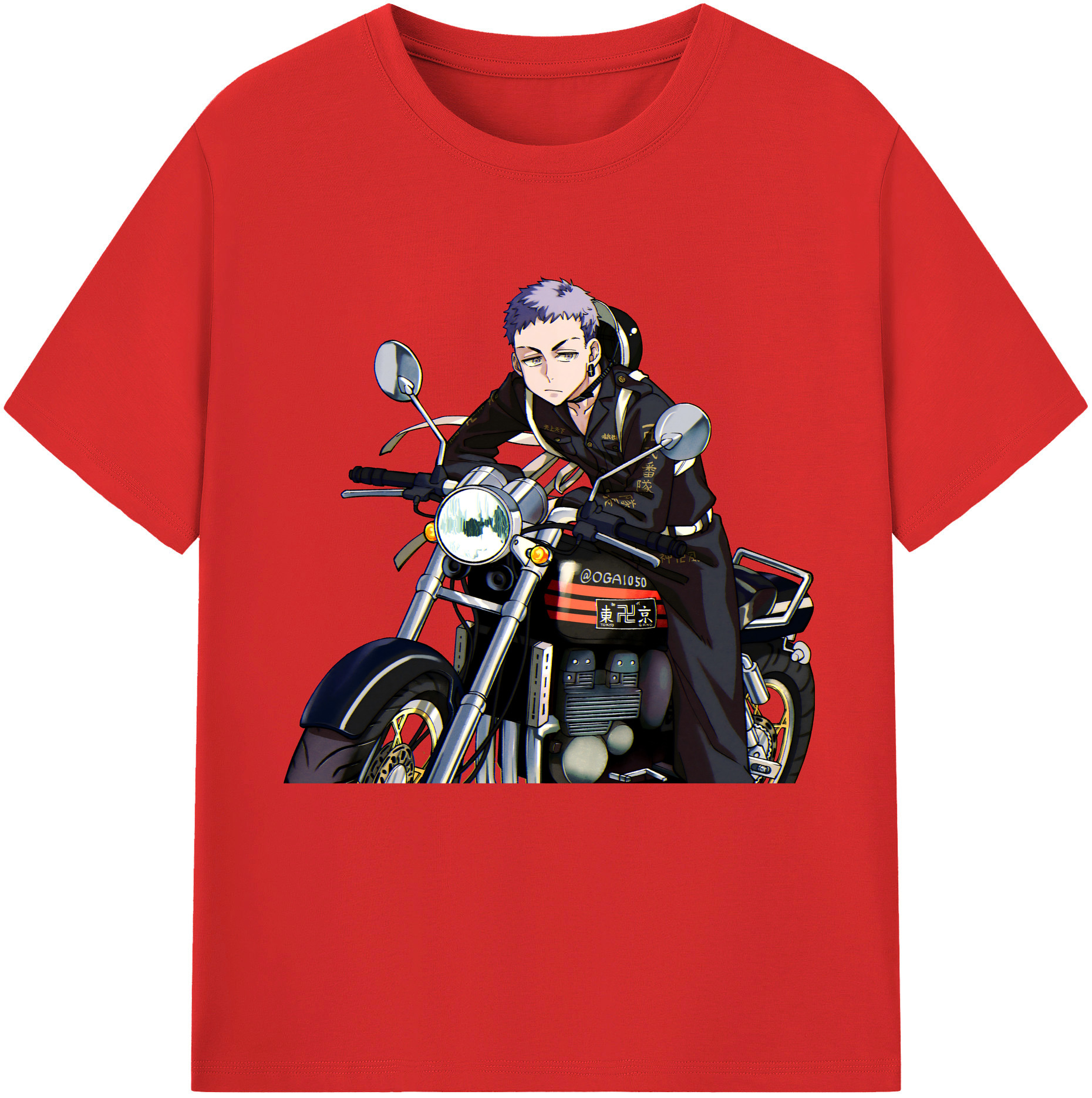 （画像用） 東京リベンジャーズ Tokyo Revengers 綿100％半袖Tシャツ（フロントプリント）