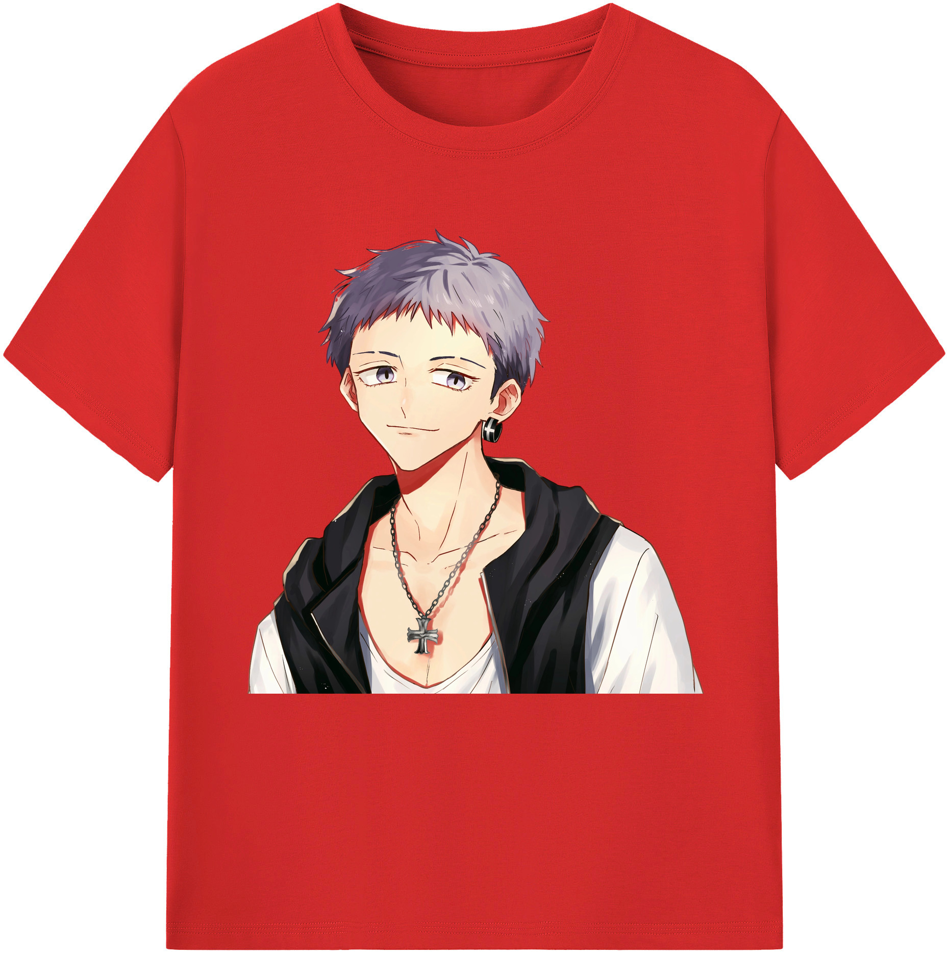 （画像用） 東京リベンジャーズ Tokyo Revengers 綿100％半袖Tシャツ（フロントプリント）
