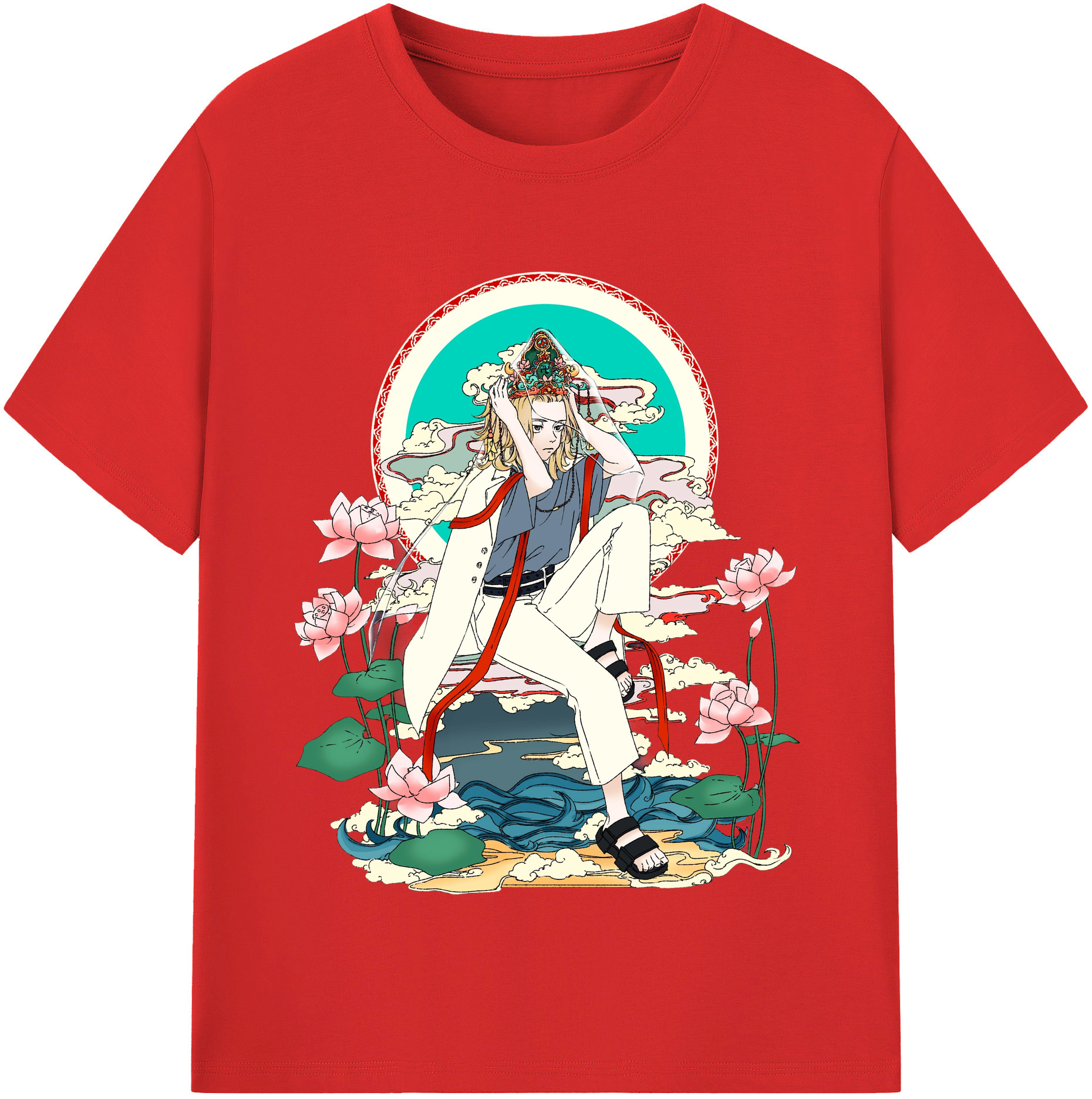 （画像用） 東京リベンジャーズ Tokyo Revengers 綿100％半袖Tシャツ（フロントプリント）