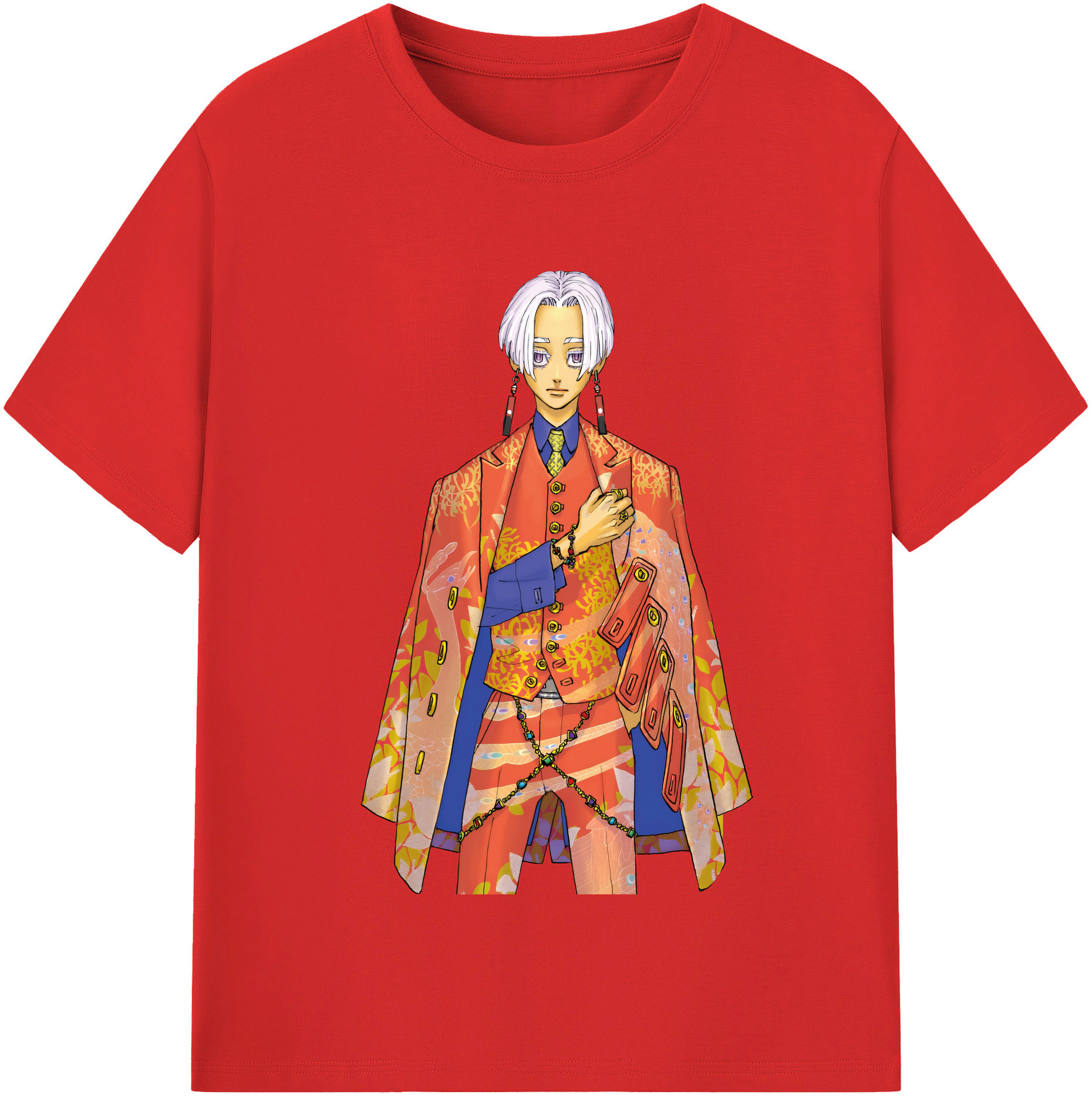 （画像用） 東京リベンジャーズ Tokyo Revengers 綿100％半袖Tシャツ（フロントプリント）