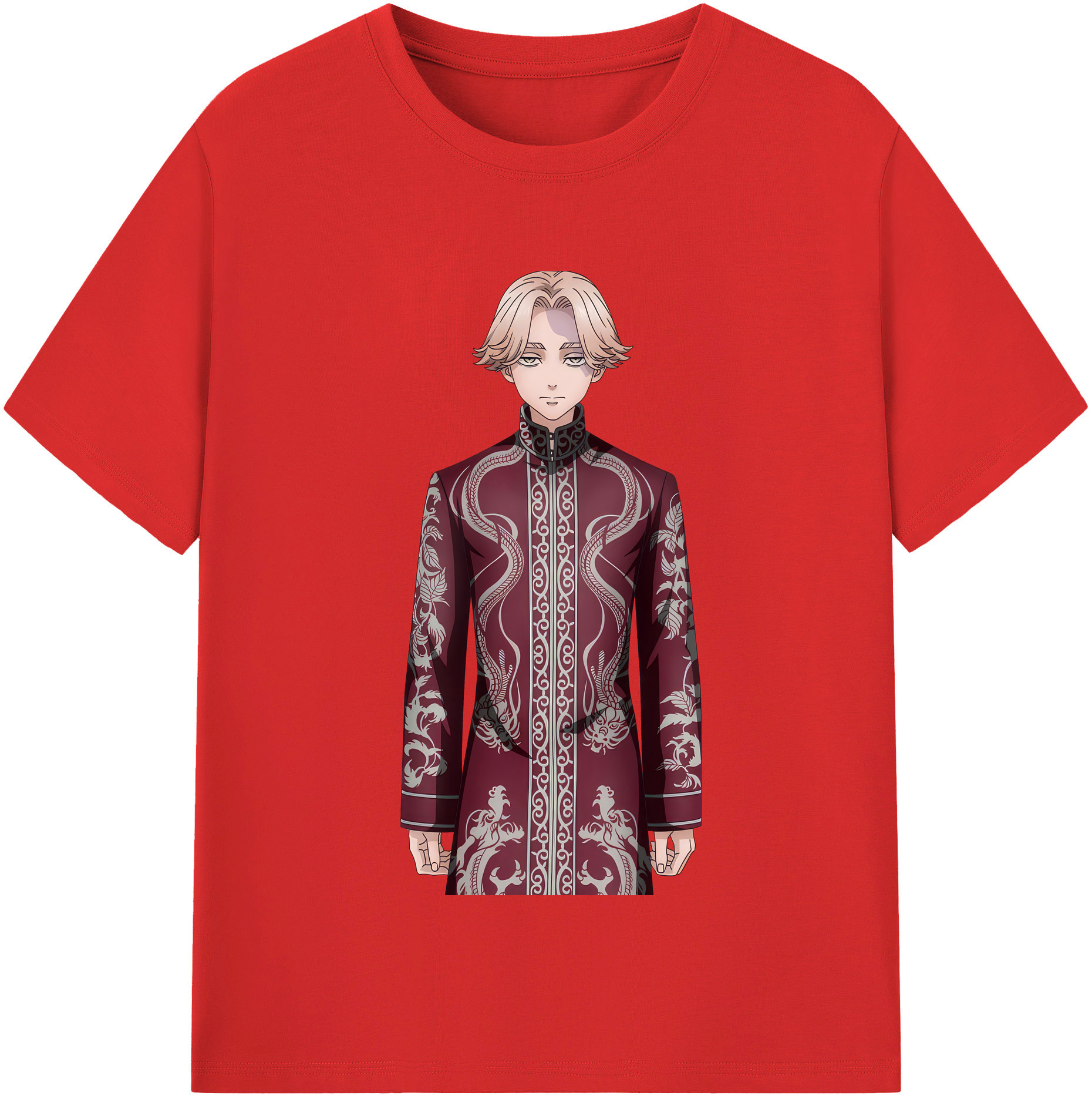 （画像用） 東京リベンジャーズ Tokyo Revengers 綿100％半袖Tシャツ（フロントプリント）