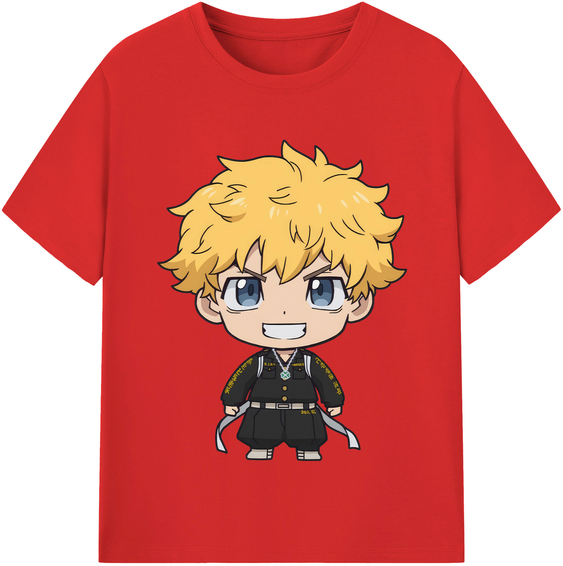 （画像用） 東京リベンジャーズ Tokyo Revengers 綿100％半袖Tシャツ（フロントプリント）