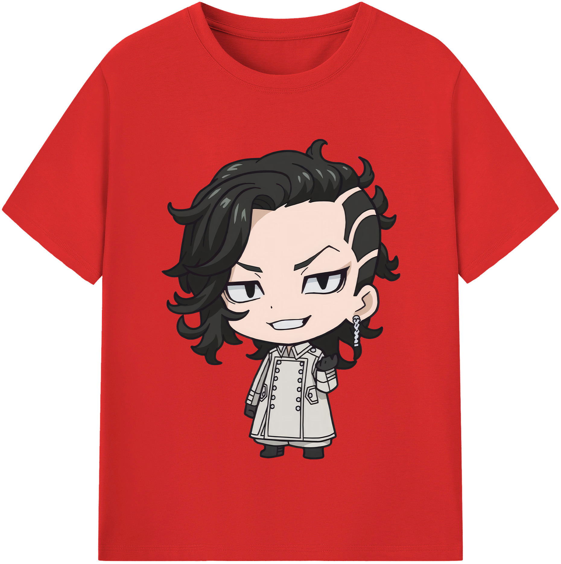 （画像用） 東京リベンジャーズ Tokyo Revengers 綿100％半袖Tシャツ（フロントプリント）