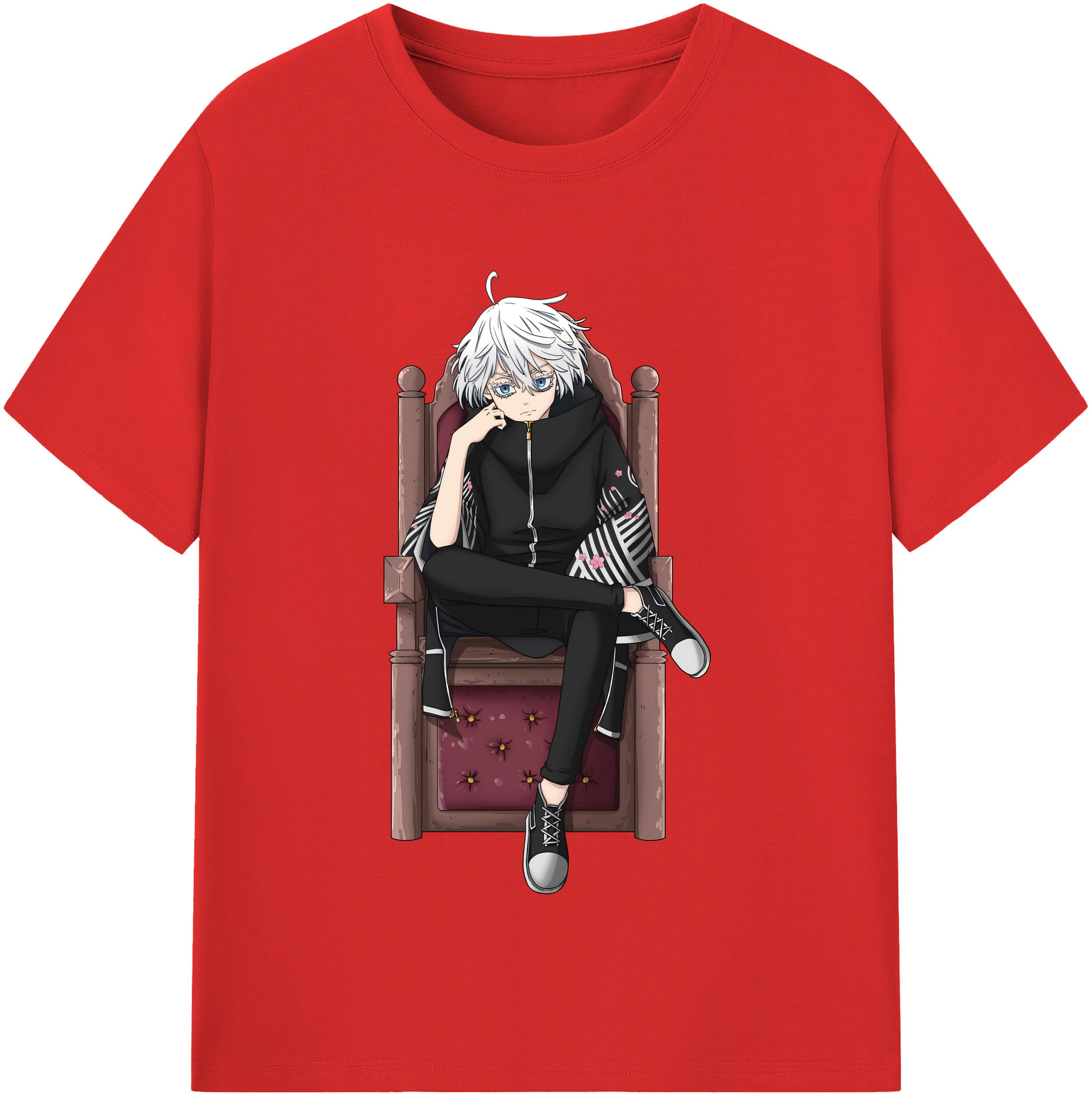（画像用） 東京リベンジャーズ Tokyo Revengers 綿100％半袖Tシャツ（フロントプリント）