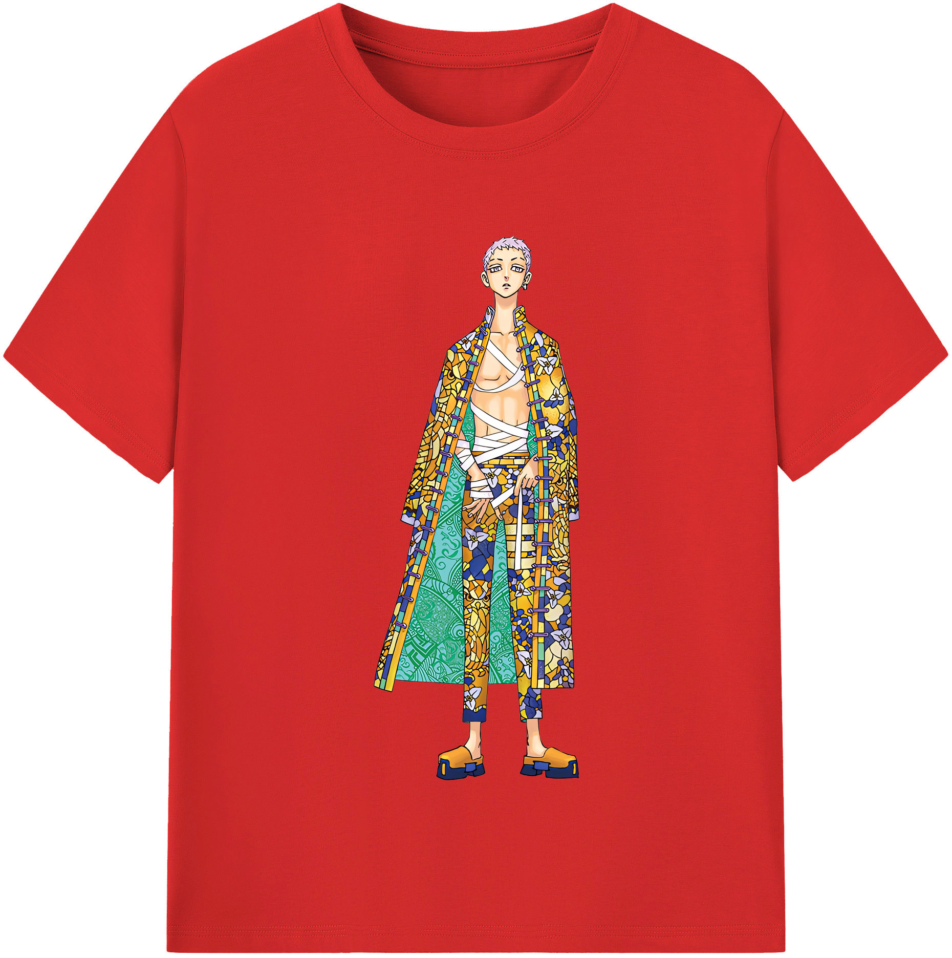 （画像用） 東京リベンジャーズ Tokyo Revengers 綿100％半袖Tシャツ（フロントプリント）