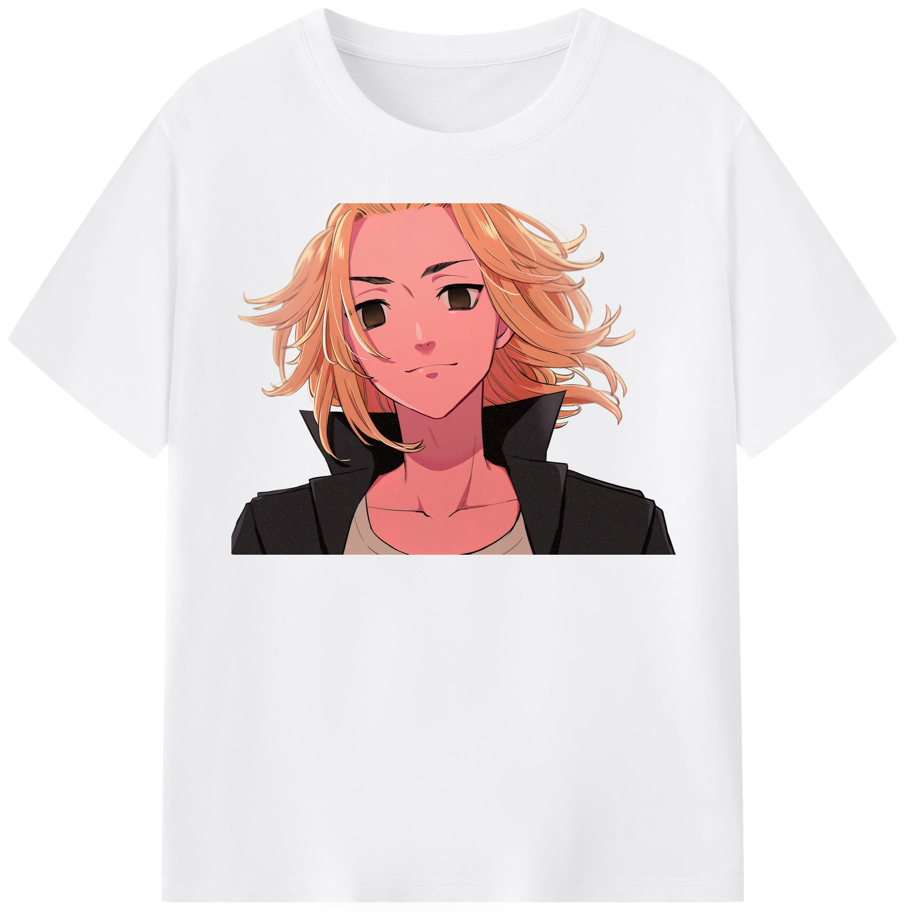 （画像用） 東京リベンジャーズ Tokyo Revengers 綿100％半袖Tシャツ（フロントプリント）