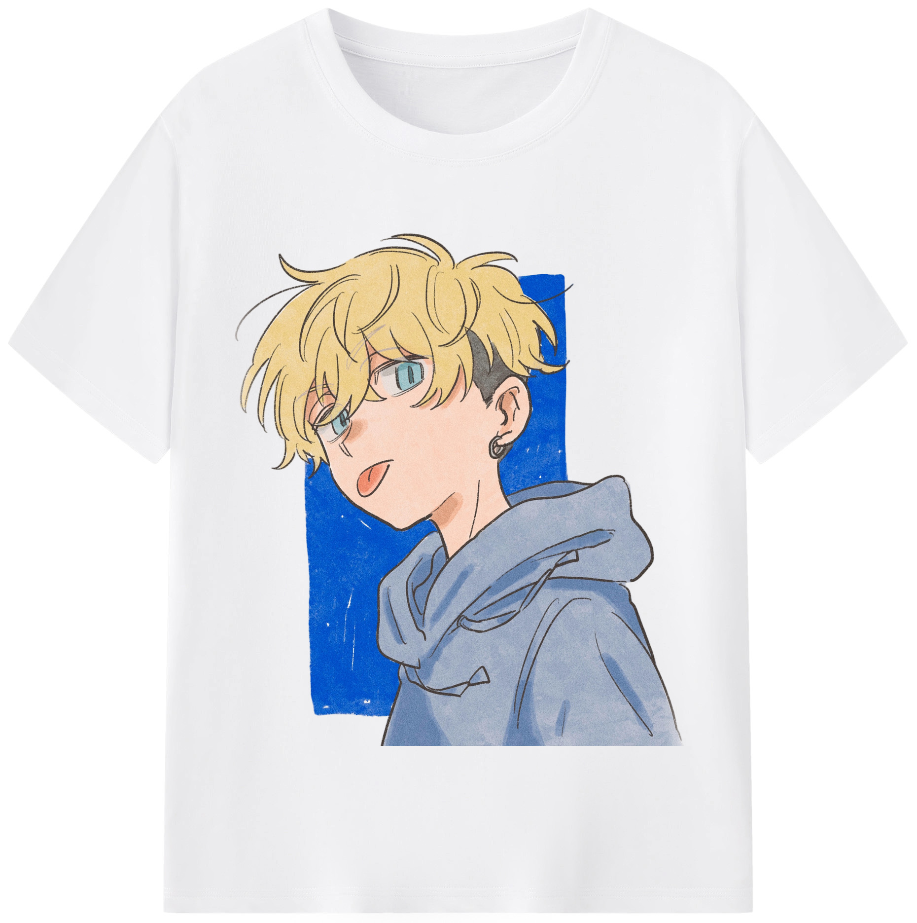 （画像用） 東京リベンジャーズ Tokyo Revengers 綿100％半袖Tシャツ（フロントプリント）
