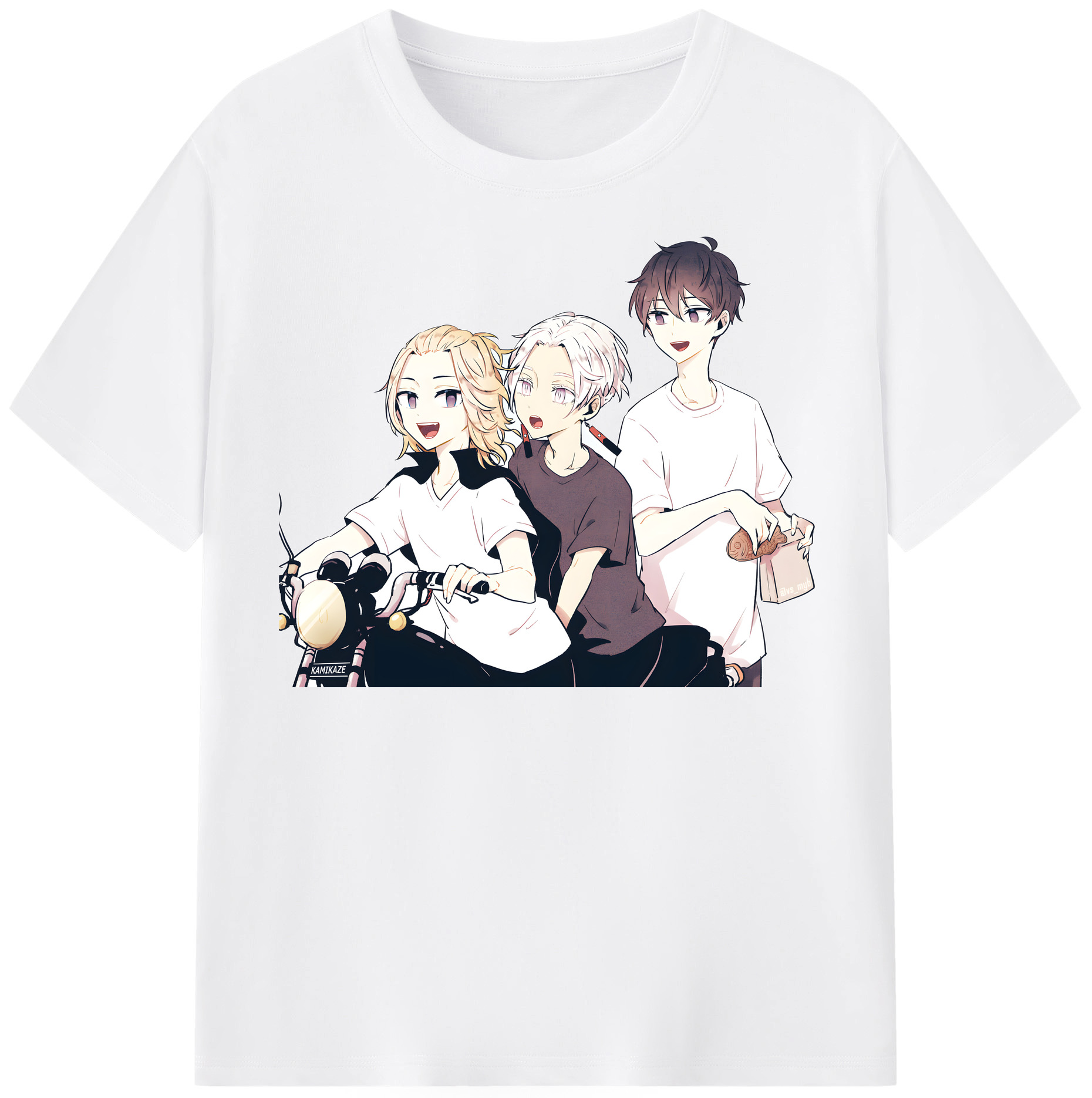 （画像用） 東京リベンジャーズ Tokyo Revengers 綿100％半袖Tシャツ（フロントプリント）