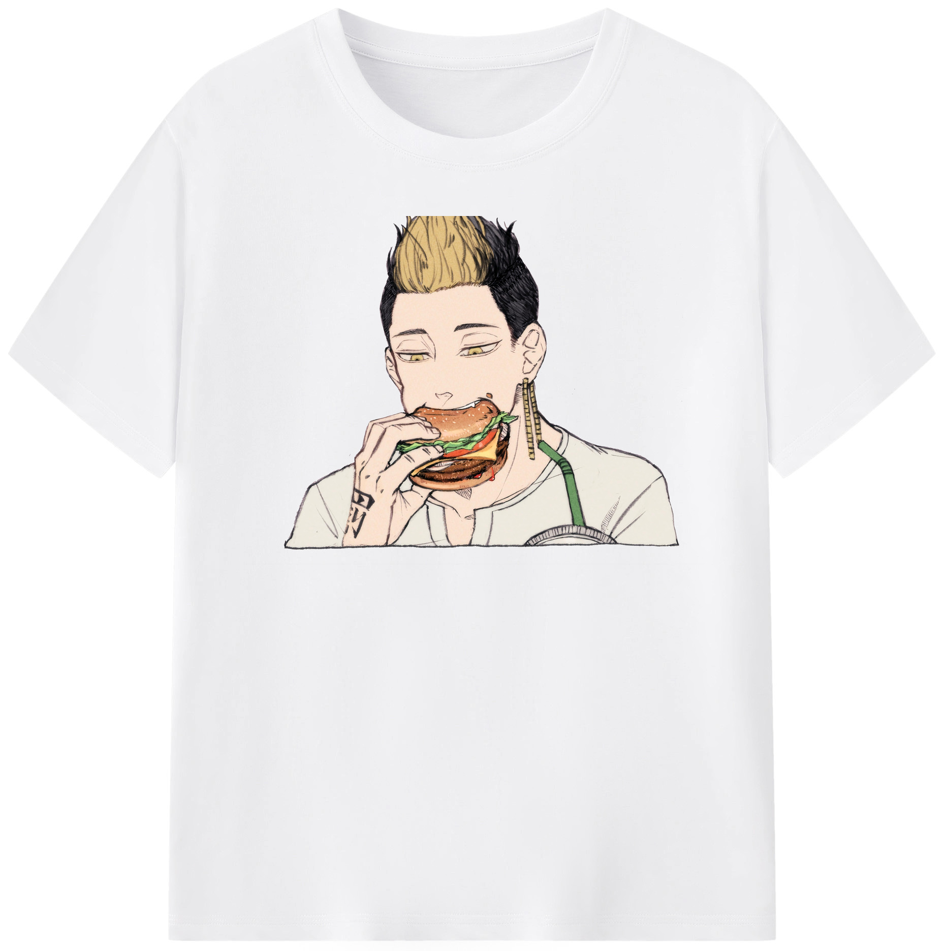 （画像用） 東京リベンジャーズ Tokyo Revengers 綿100％半袖Tシャツ（フロントプリント）