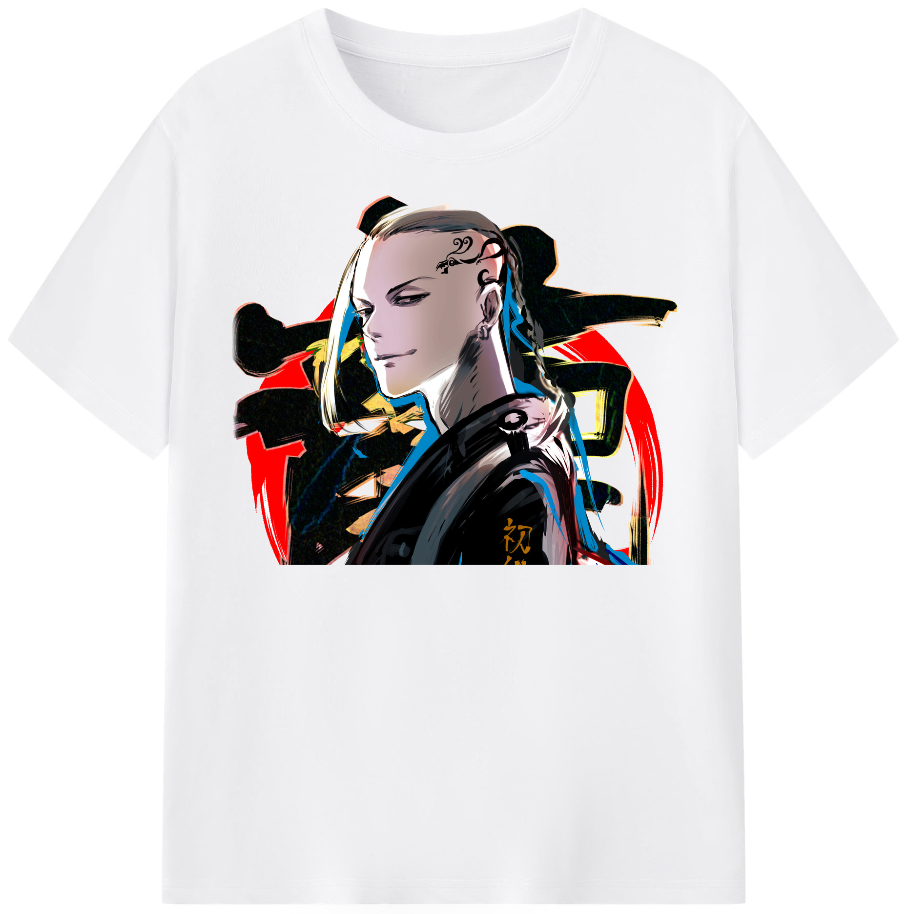 （画像用） 東京リベンジャーズ Tokyo Revengers 綿100％半袖Tシャツ（フロントプリント）