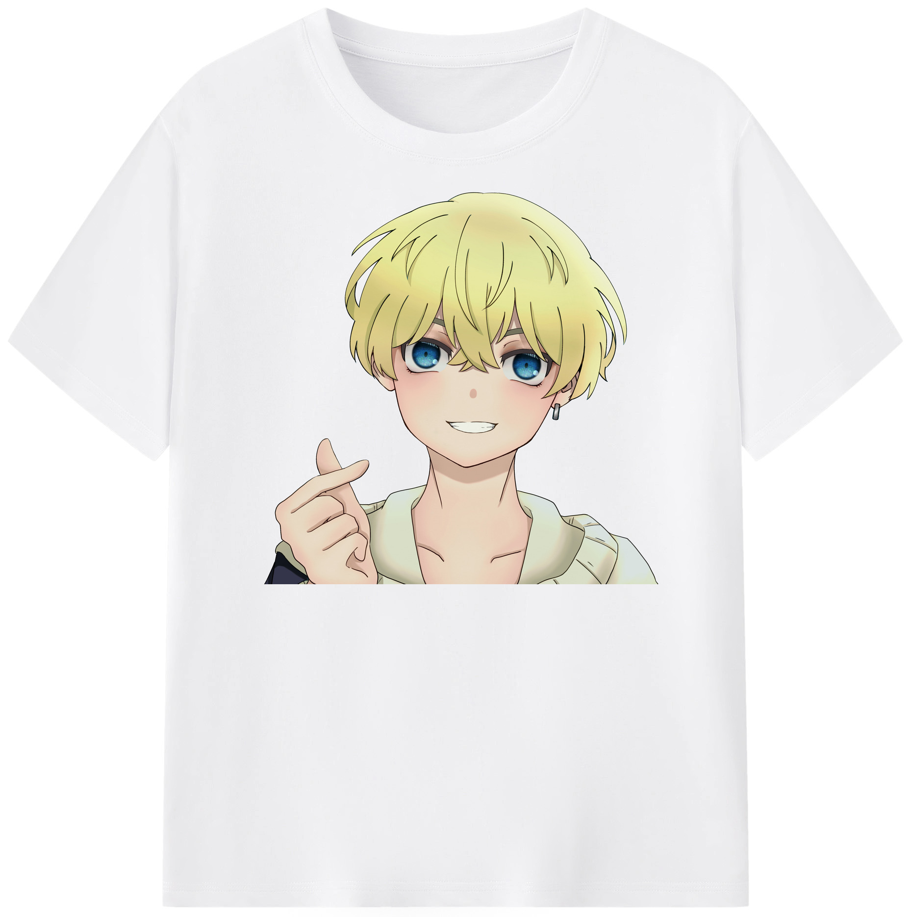 （画像用） 東京リベンジャーズ Tokyo Revengers 綿100％半袖Tシャツ（フロントプリント）