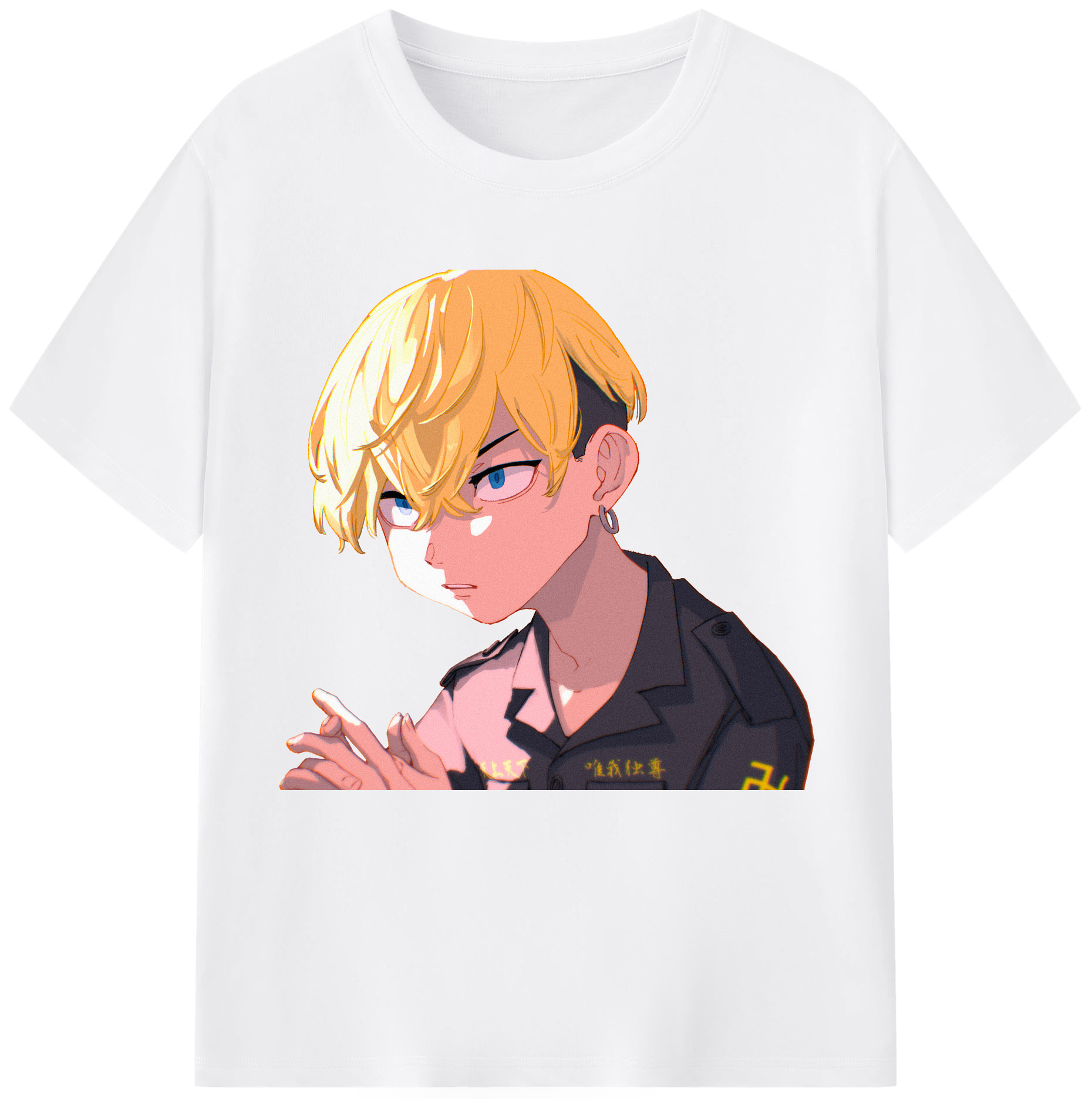 （画像用） 東京リベンジャーズ Tokyo Revengers 綿100％半袖Tシャツ（フロントプリント）