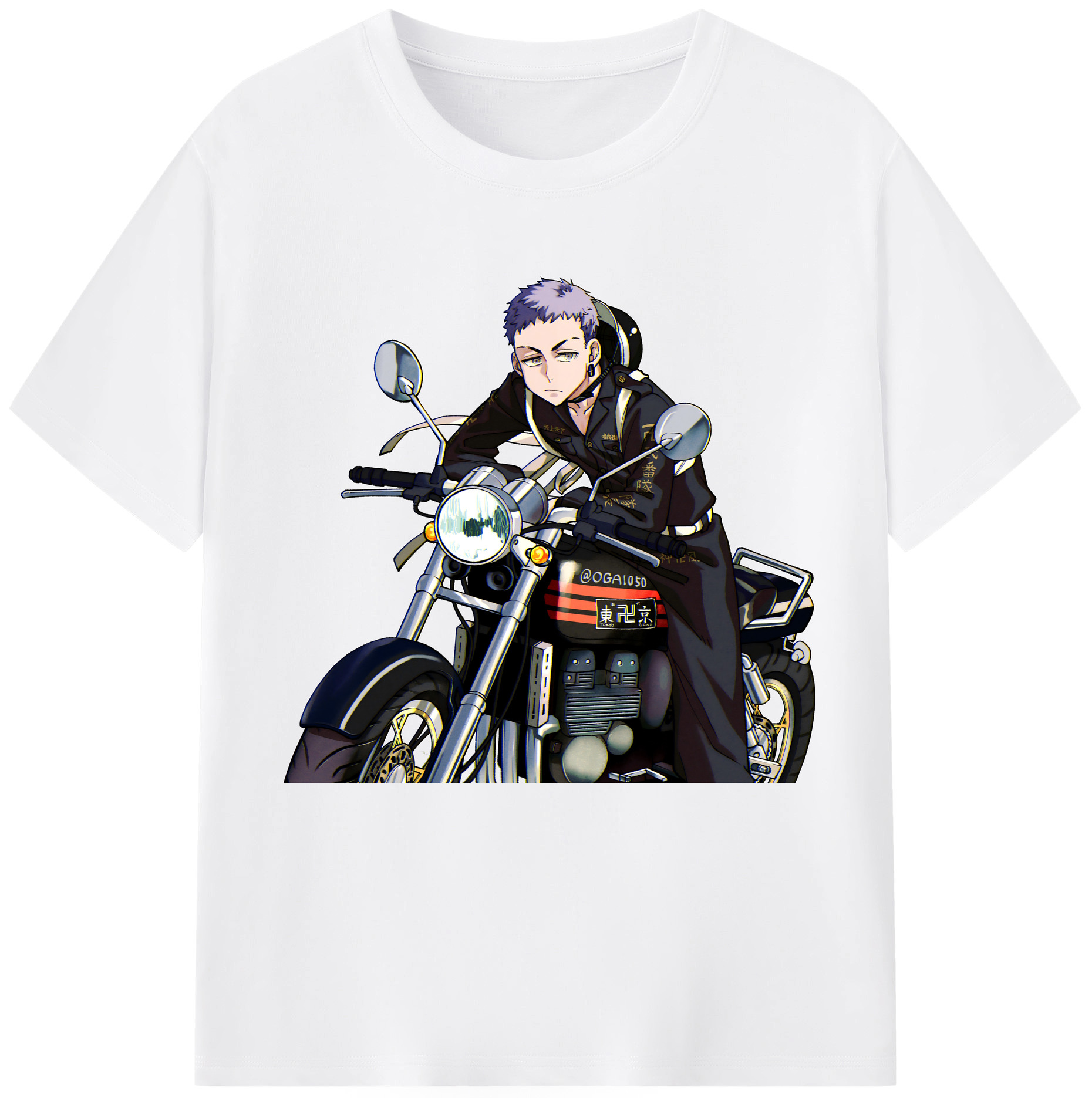 （画像用） 東京リベンジャーズ Tokyo Revengers 綿100％半袖Tシャツ（フロントプリント）