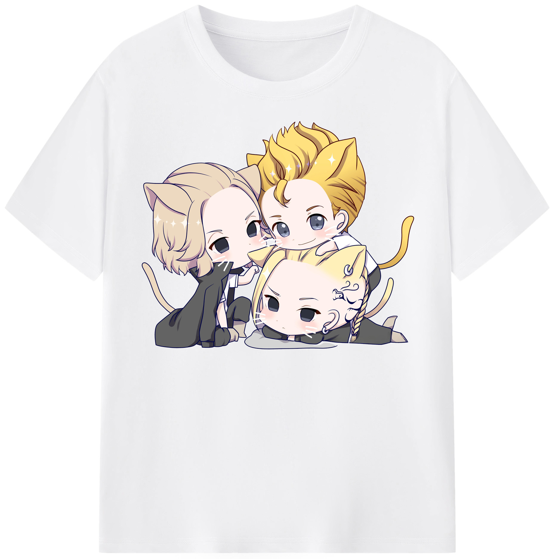 （画像用） 東京リベンジャーズ Tokyo Revengers 綿100％半袖Tシャツ（フロントプリント）