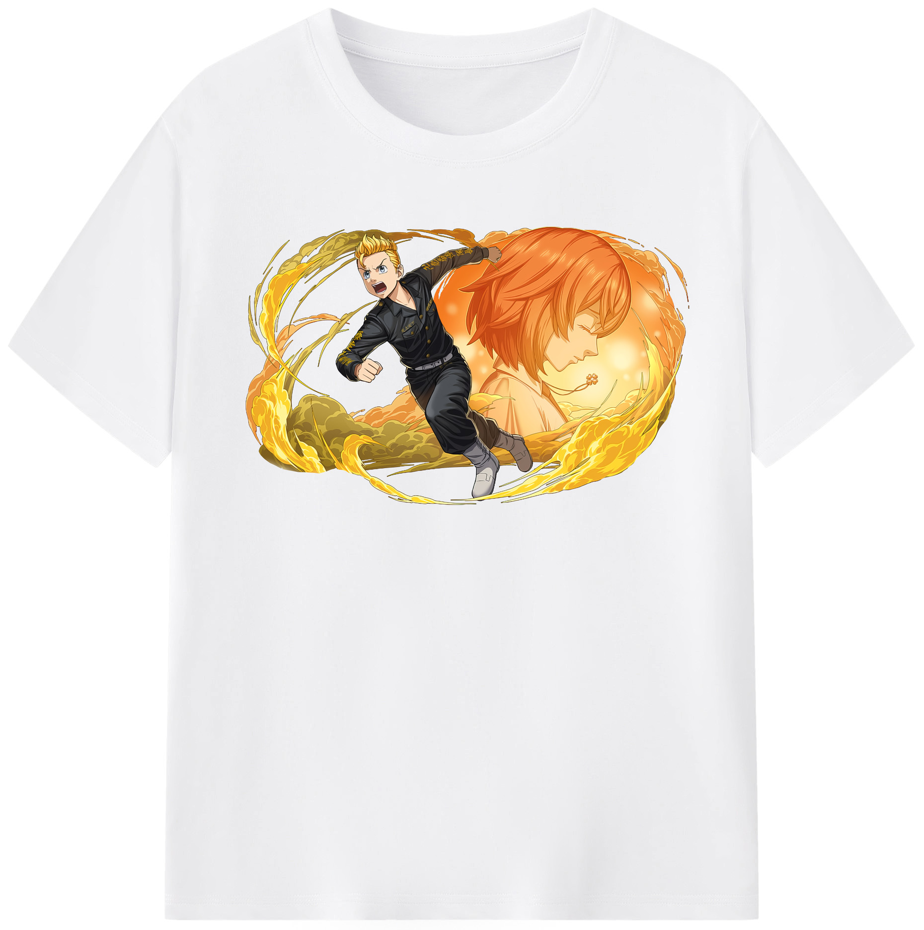 （画像用） 東京リベンジャーズ Tokyo Revengers 綿100％半袖Tシャツ（フロントプリント）
