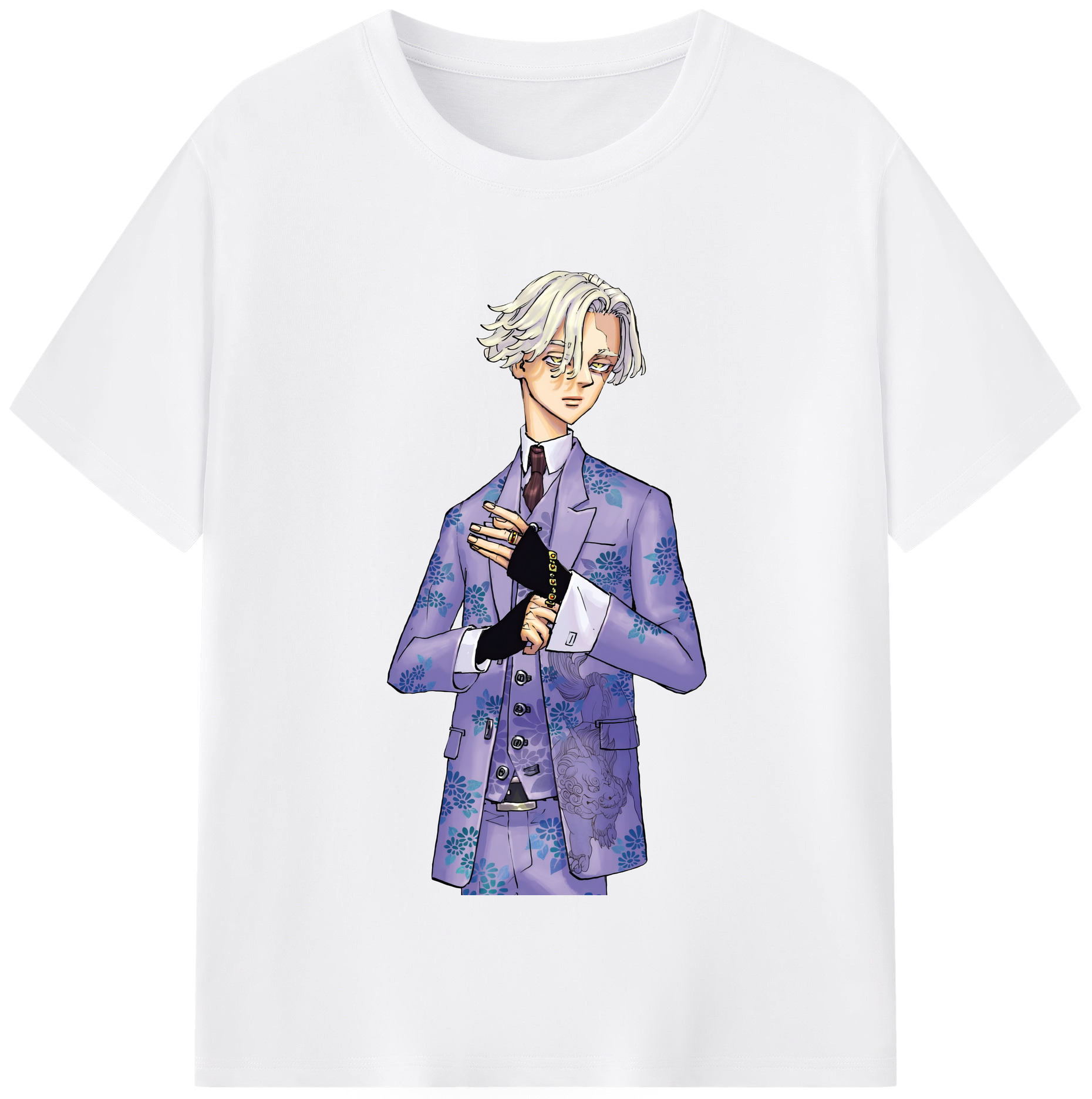 （画像用） 東京リベンジャーズ Tokyo Revengers 綿100％半袖Tシャツ（フロントプリント）