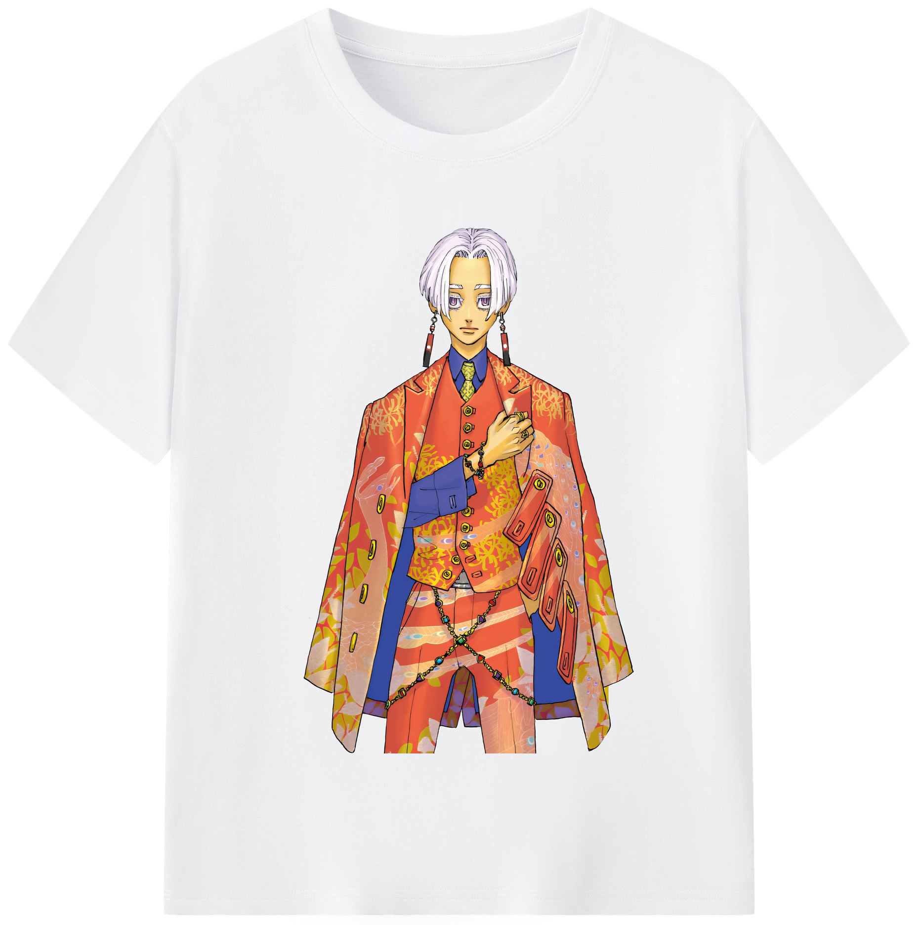 （画像用） 東京リベンジャーズ Tokyo Revengers 綿100％半袖Tシャツ（フロントプリント）