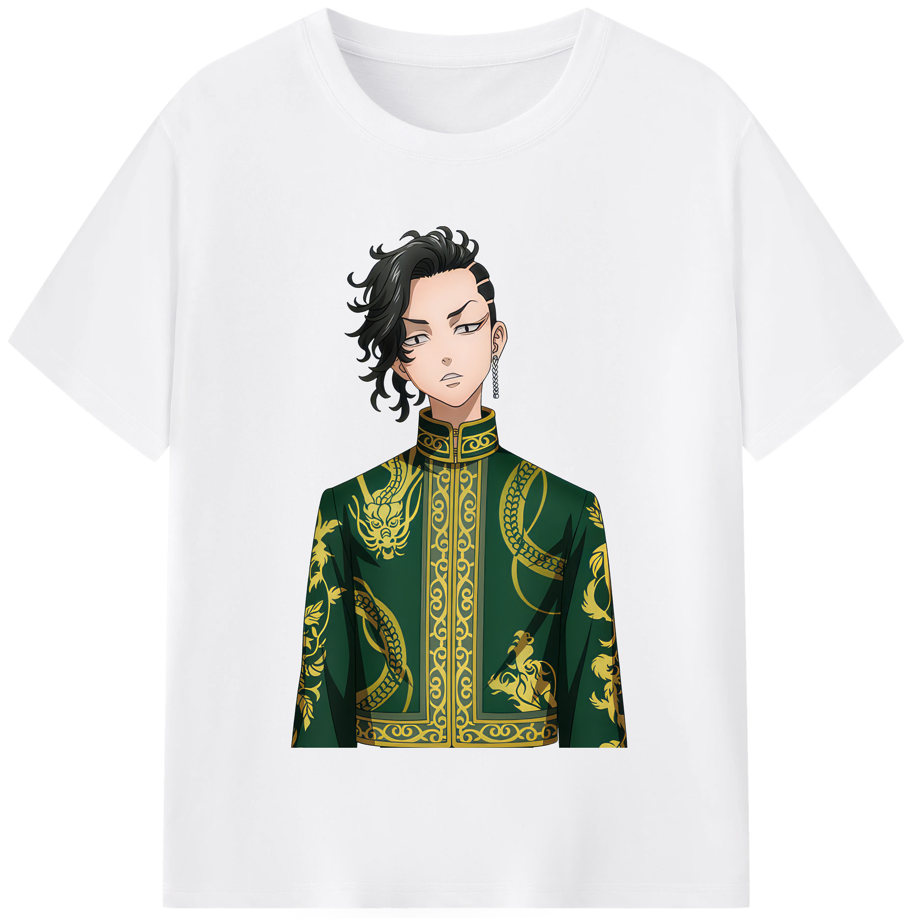 （画像用） 東京リベンジャーズ Tokyo Revengers 綿100％半袖Tシャツ（フロントプリント）