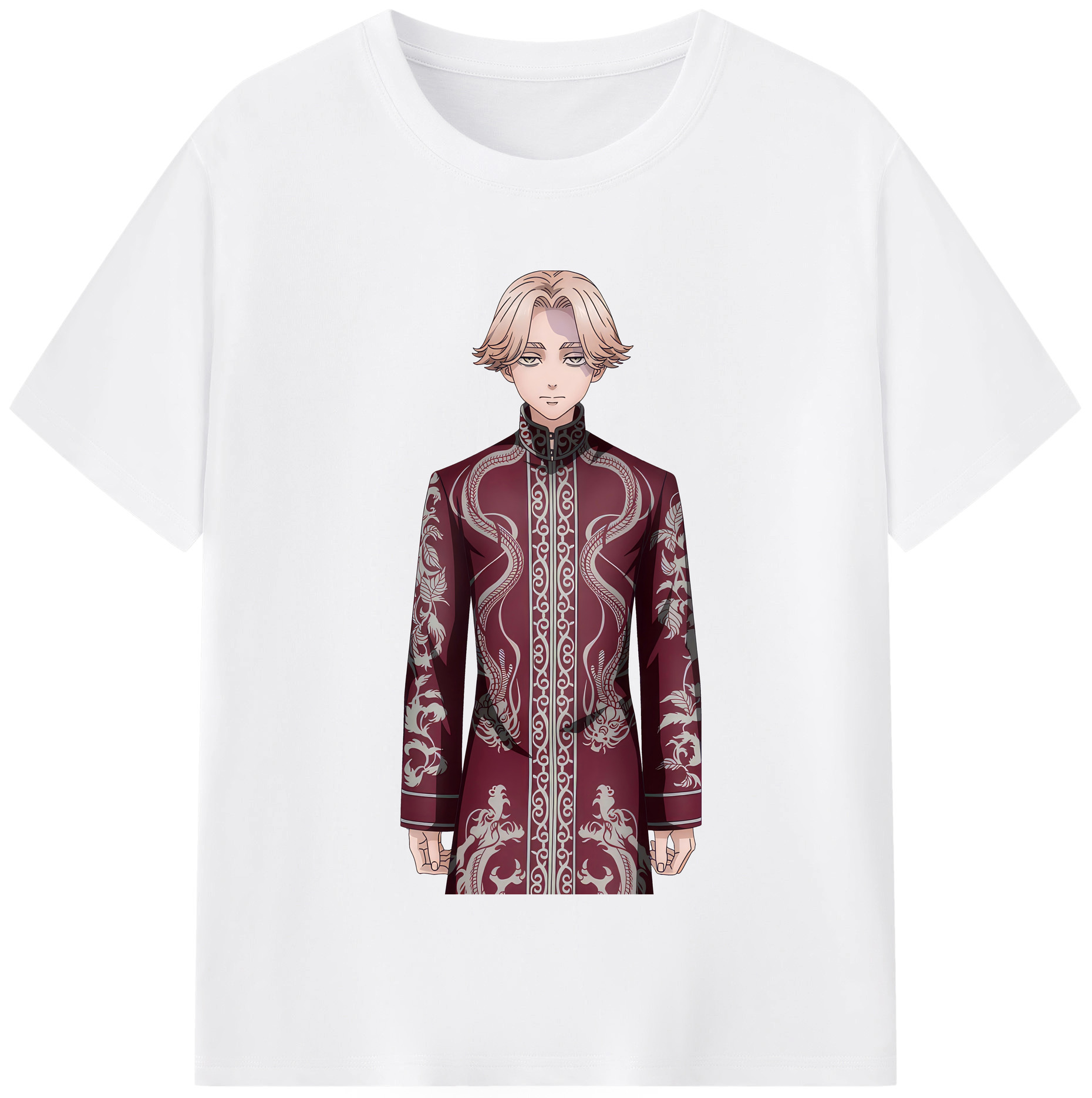 （画像用） 東京リベンジャーズ Tokyo Revengers 綿100％半袖Tシャツ（フロントプリント）