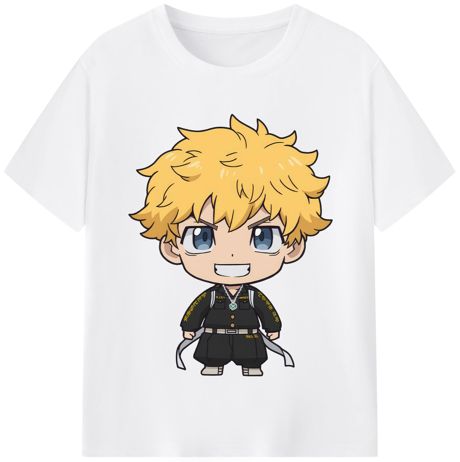（画像用） 東京リベンジャーズ Tokyo Revengers 綿100％半袖Tシャツ（フロントプリント）