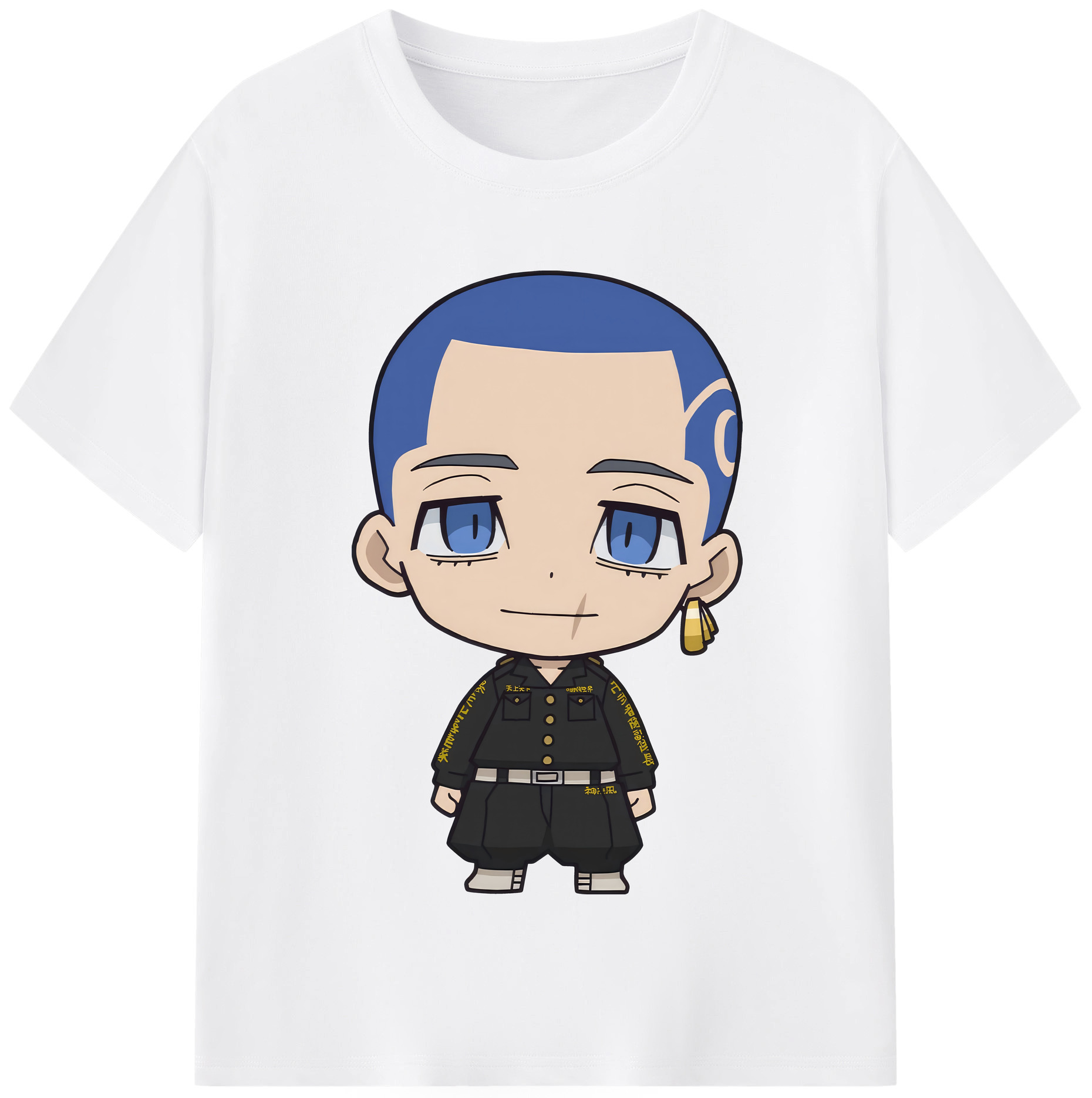 （画像用） 東京リベンジャーズ Tokyo Revengers 綿100％半袖Tシャツ（フロントプリント）