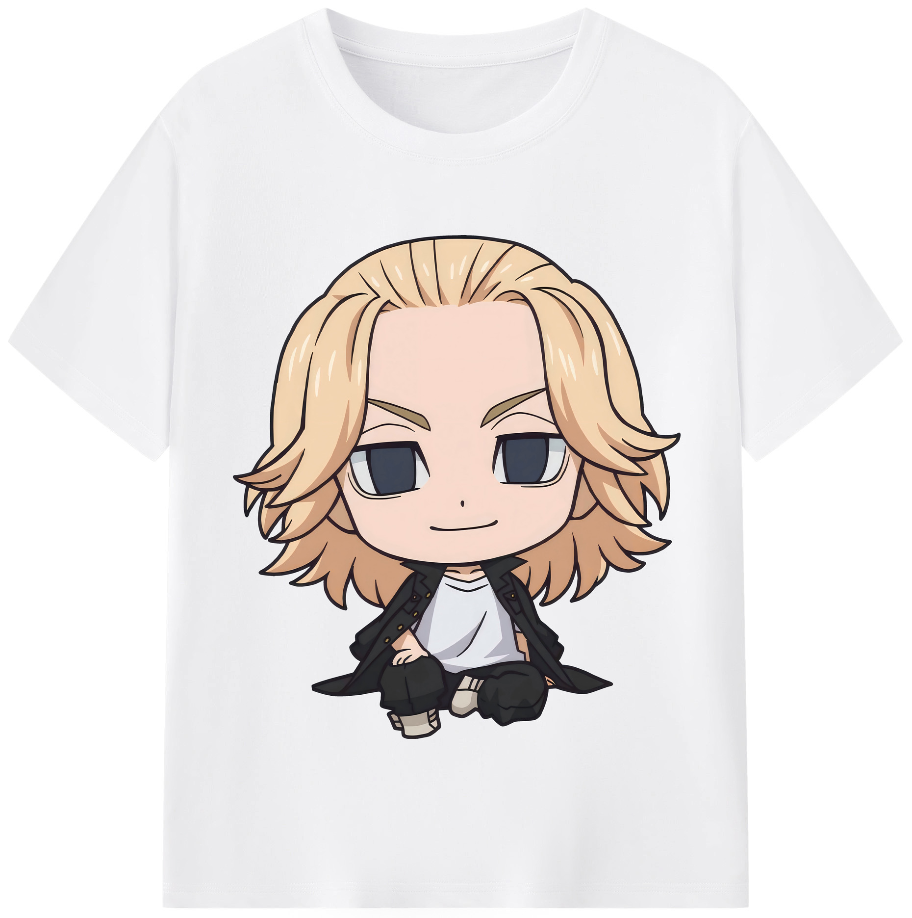 （画像用） 東京リベンジャーズ Tokyo Revengers 綿100％半袖Tシャツ（フロントプリント）