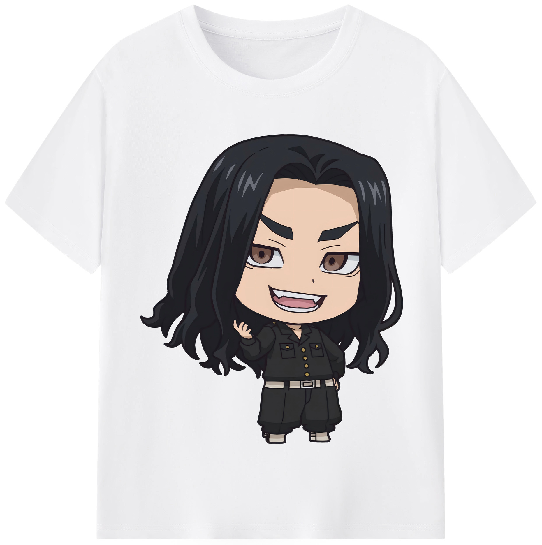 （画像用） 東京リベンジャーズ Tokyo Revengers 綿100％半袖Tシャツ（フロントプリント）