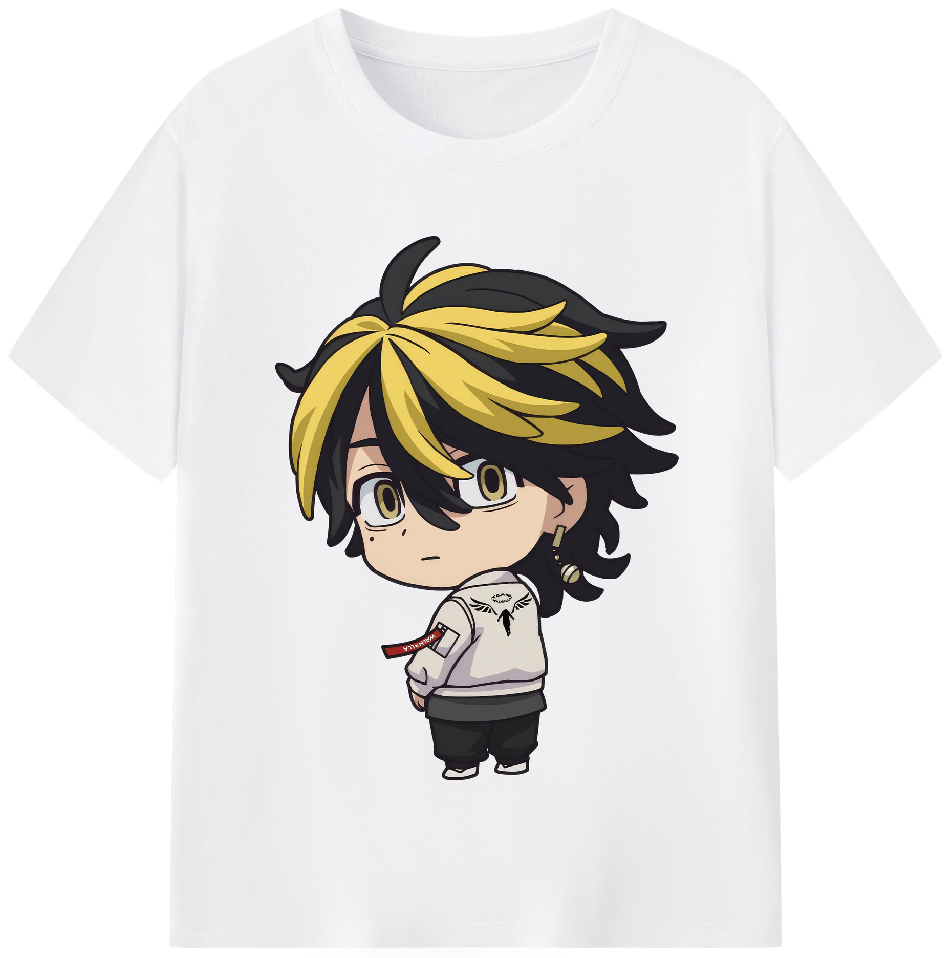 （画像用） 東京リベンジャーズ Tokyo Revengers 綿100％半袖Tシャツ（フロントプリント）