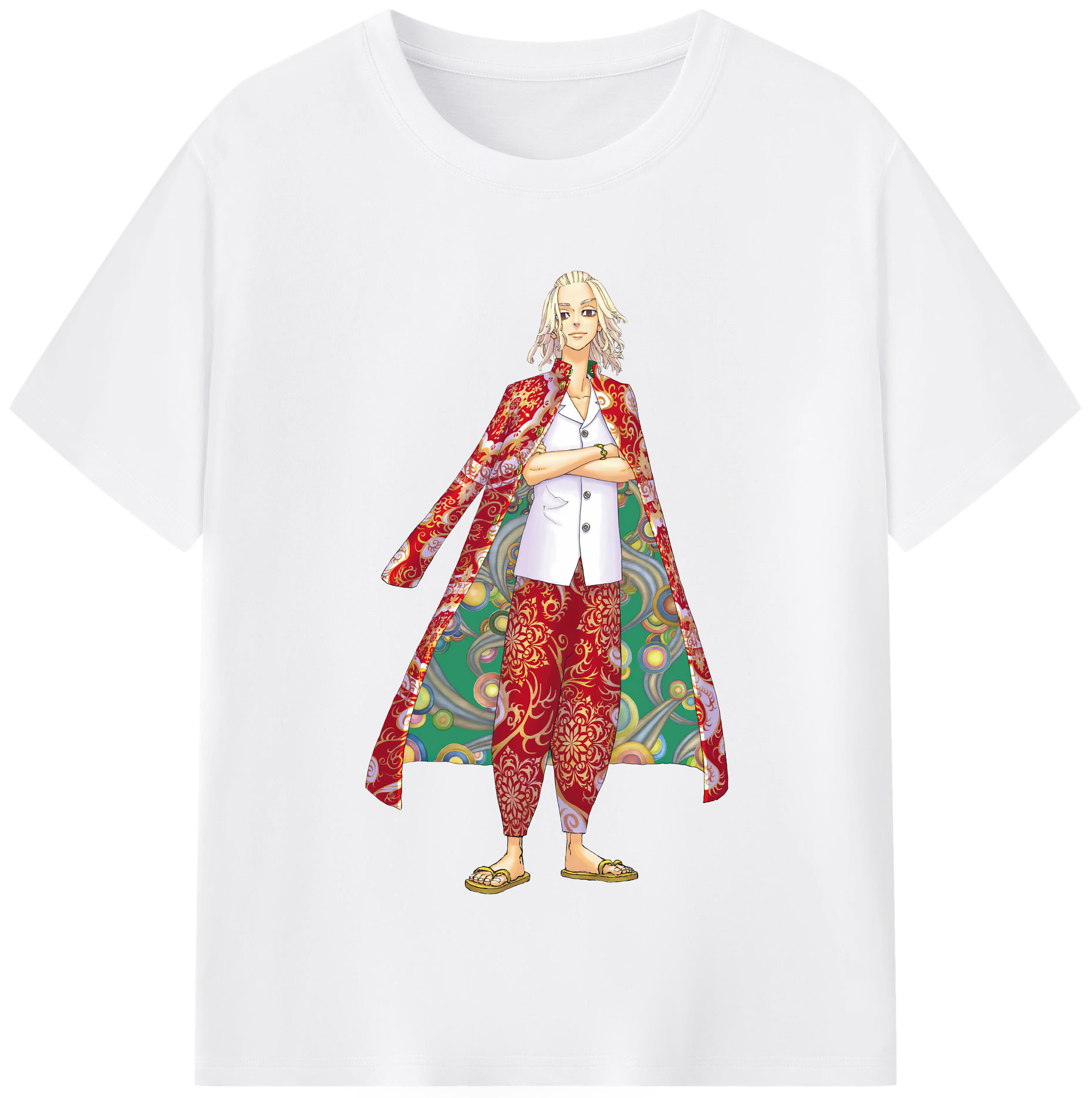 （画像用） 東京リベンジャーズ Tokyo Revengers 綿100％半袖Tシャツ（フロントプリント）
