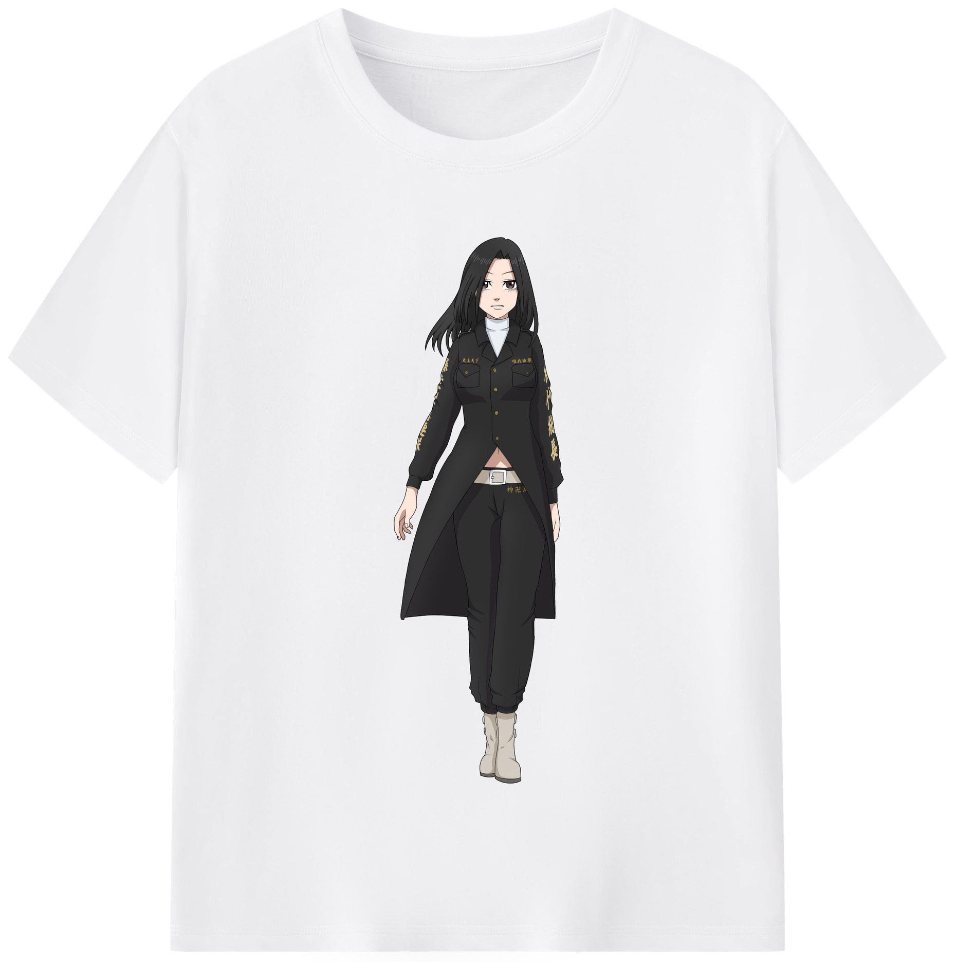 （画像用） 東京リベンジャーズ Tokyo Revengers 綿100％半袖Tシャツ（フロントプリント）