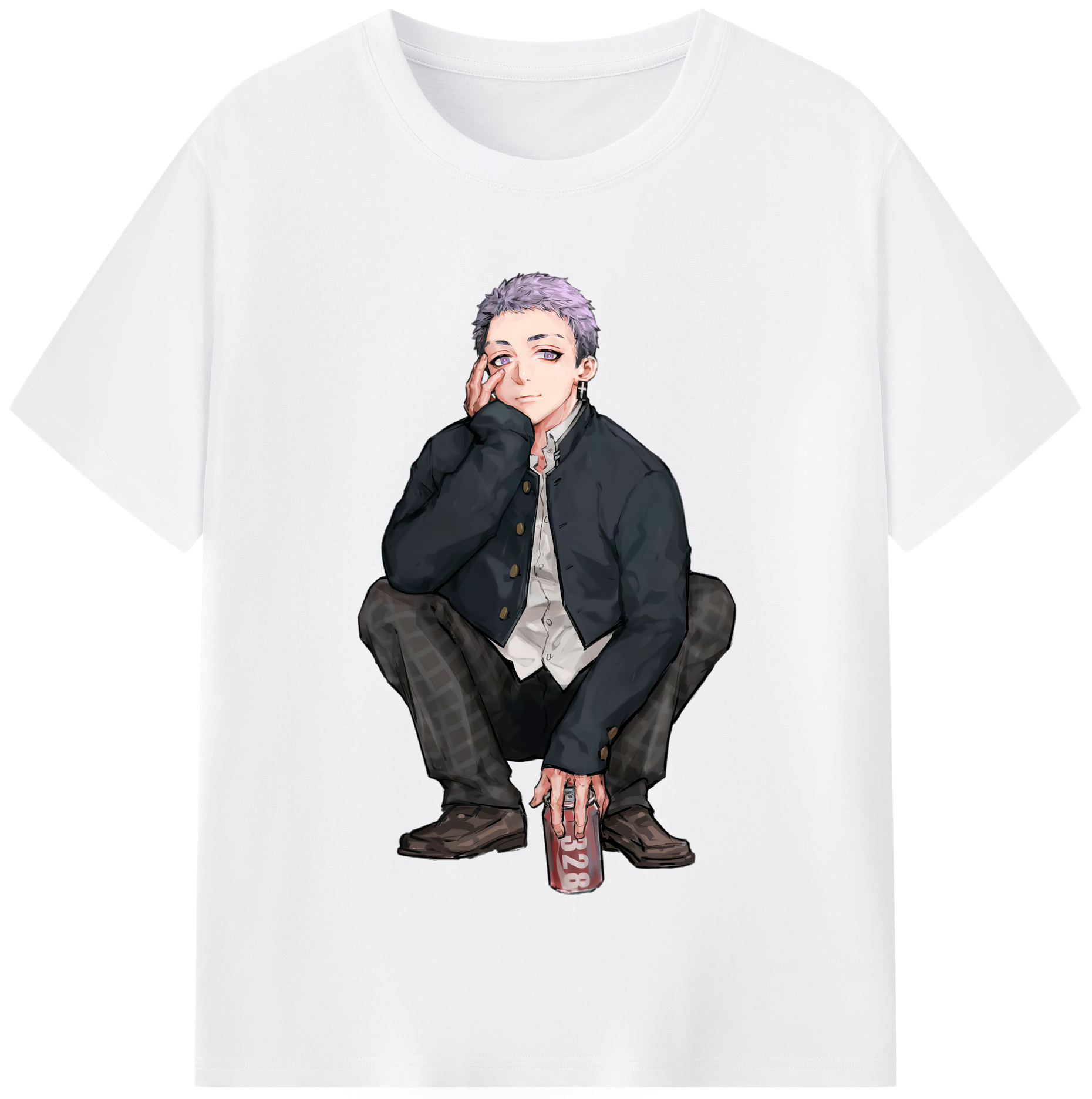 （画像用） 東京リベンジャーズ Tokyo Revengers 綿100％半袖Tシャツ（フロントプリント）