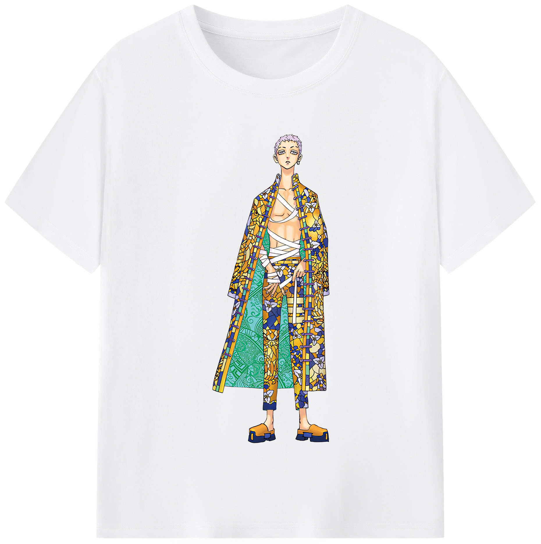 （画像用） 東京リベンジャーズ Tokyo Revengers 綿100％半袖Tシャツ（フロントプリント）
