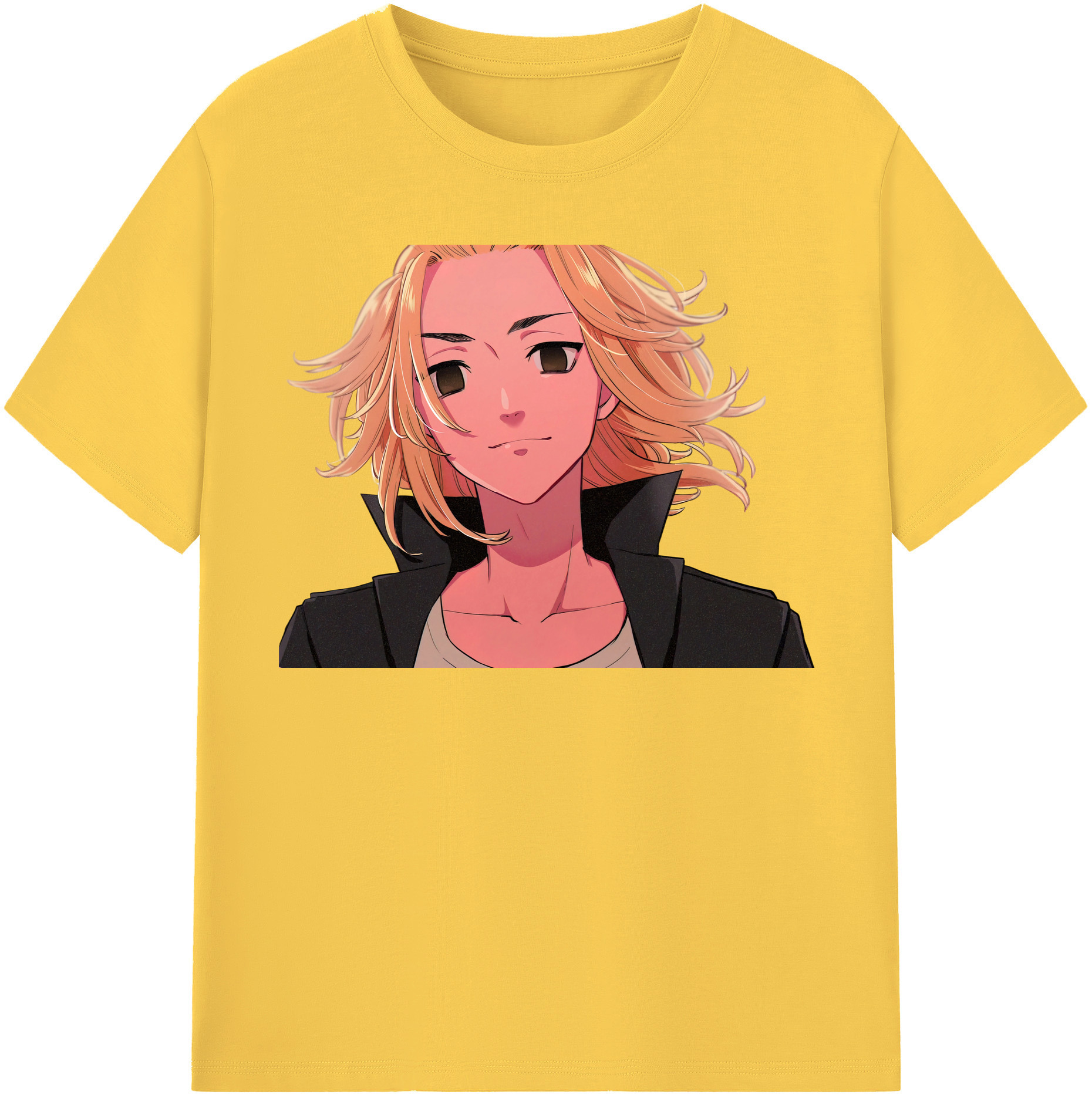 （画像用） 東京リベンジャーズ Tokyo Revengers 綿100％半袖Tシャツ（フロントプリント）
