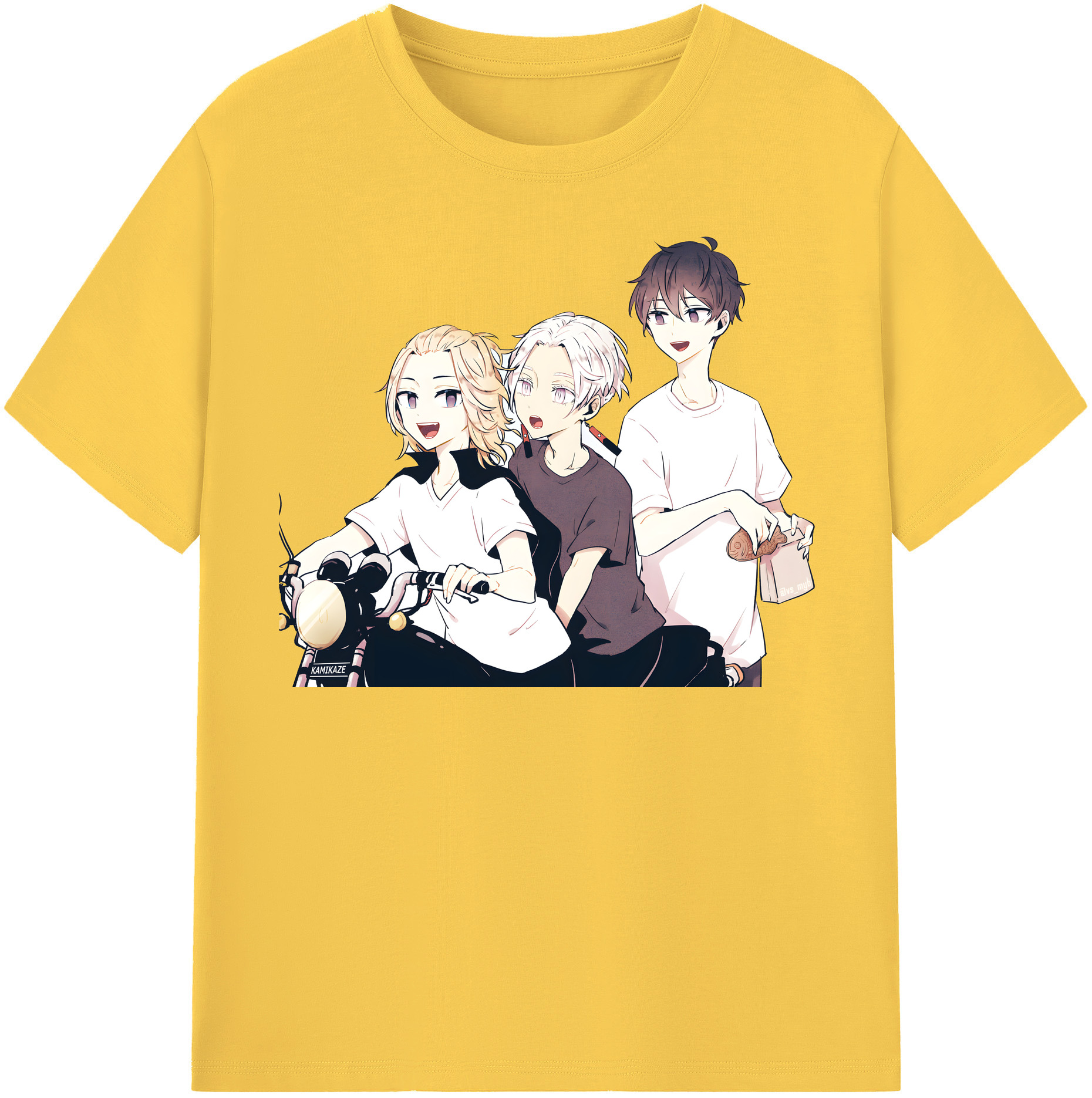 （画像用） 東京リベンジャーズ Tokyo Revengers 綿100％半袖Tシャツ（フロントプリント）