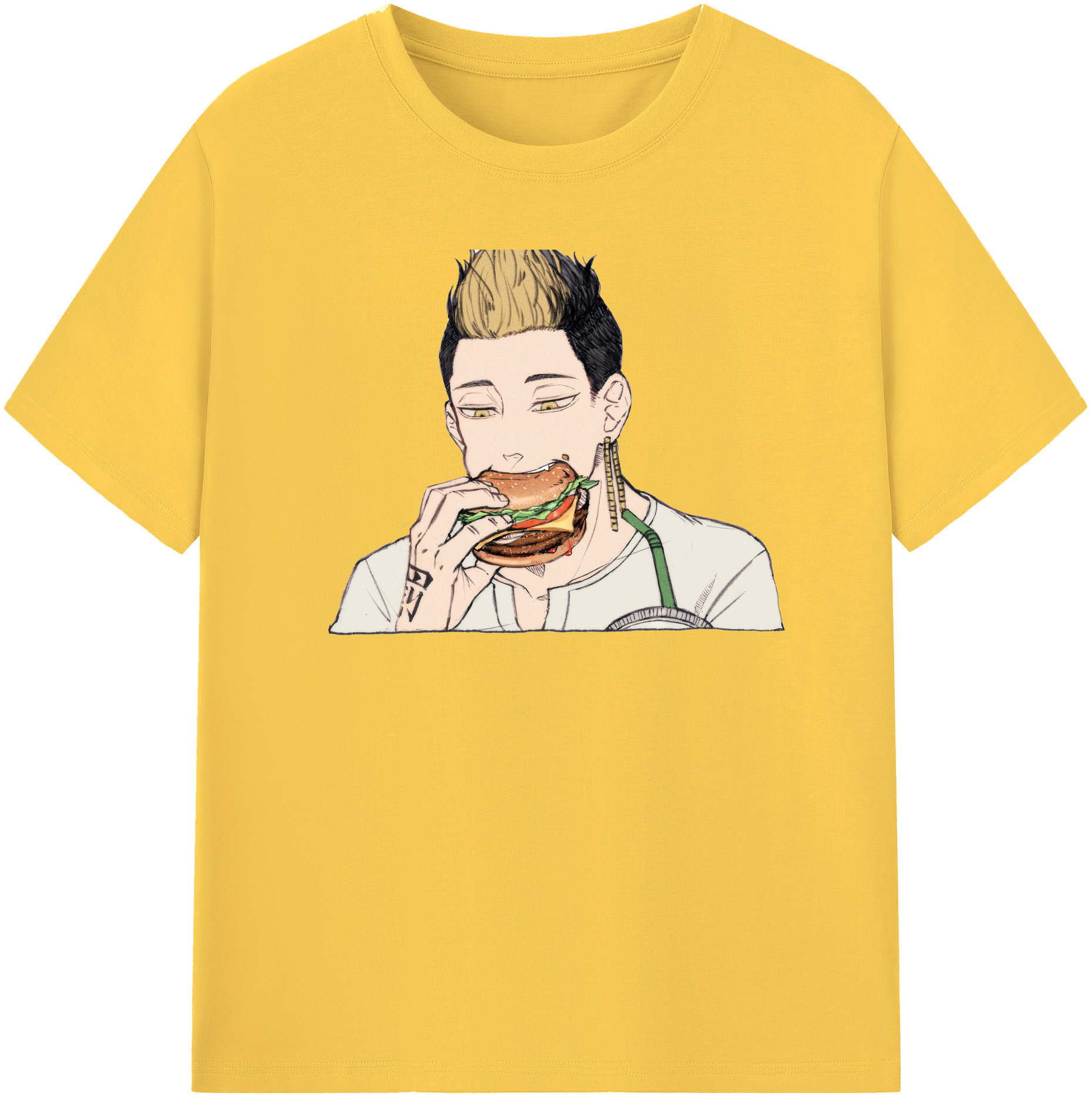 （画像用） 東京リベンジャーズ Tokyo Revengers 綿100％半袖Tシャツ（フロントプリント）