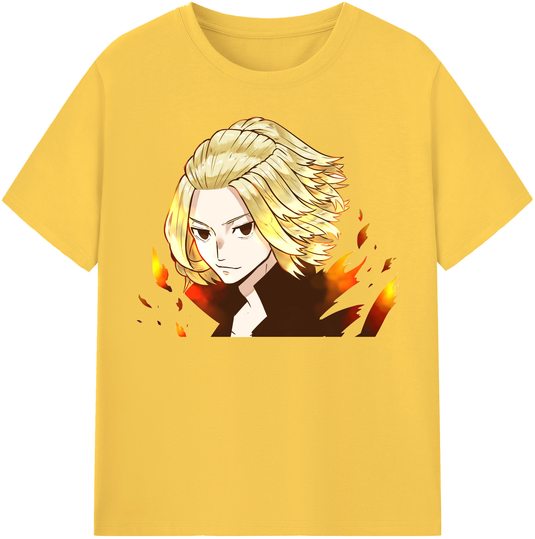 （画像用） 東京リベンジャーズ Tokyo Revengers 綿100％半袖Tシャツ（フロントプリント）