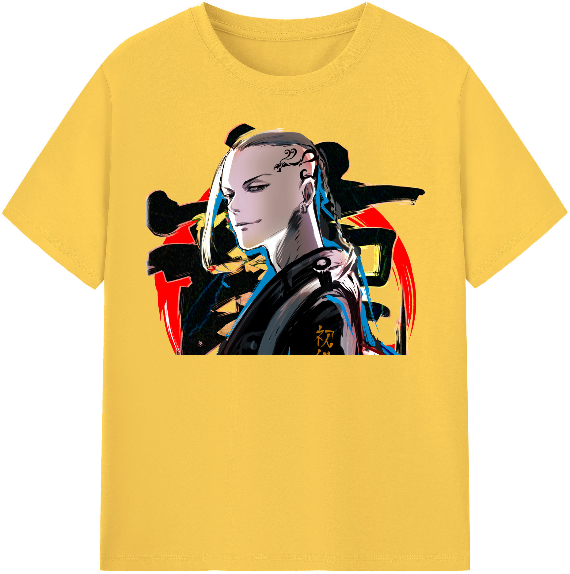 （画像用） 東京リベンジャーズ Tokyo Revengers 綿100％半袖Tシャツ（フロントプリント）