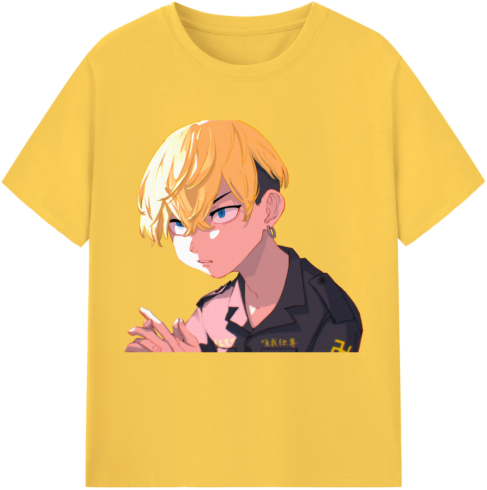（画像用） 東京リベンジャーズ Tokyo Revengers 綿100％半袖Tシャツ（フロントプリント）