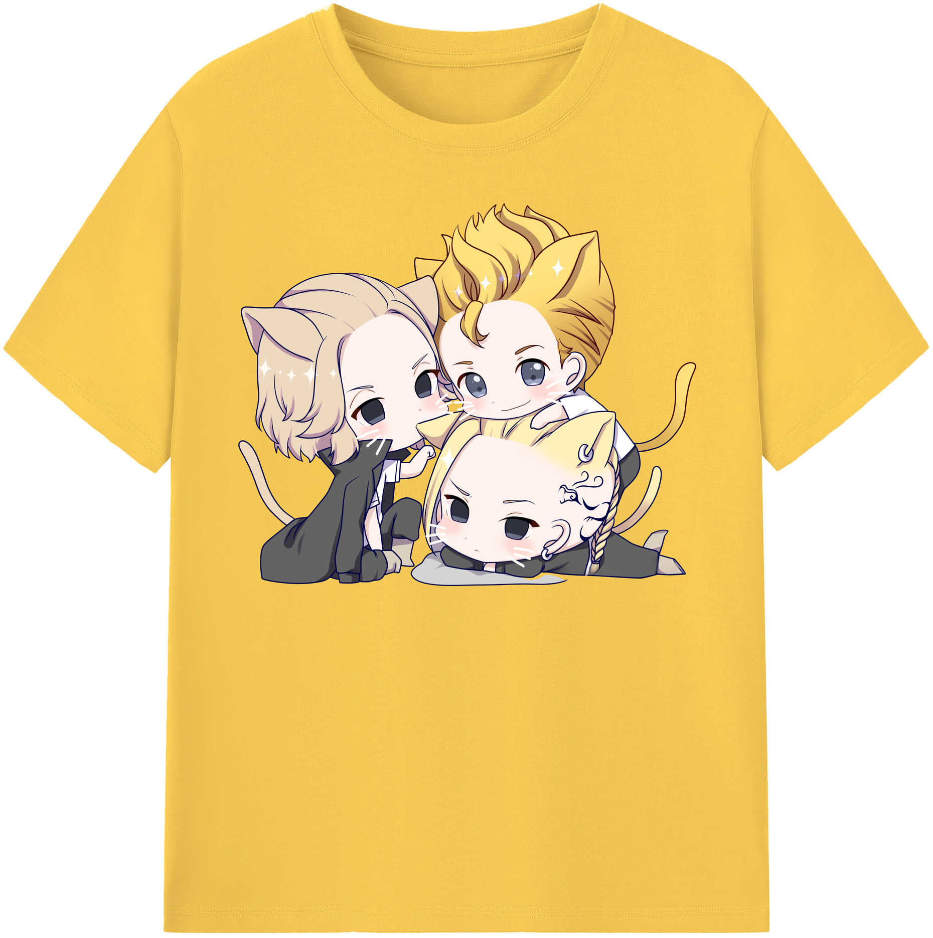 （画像用） 東京リベンジャーズ Tokyo Revengers 綿100％半袖Tシャツ（フロントプリント）
