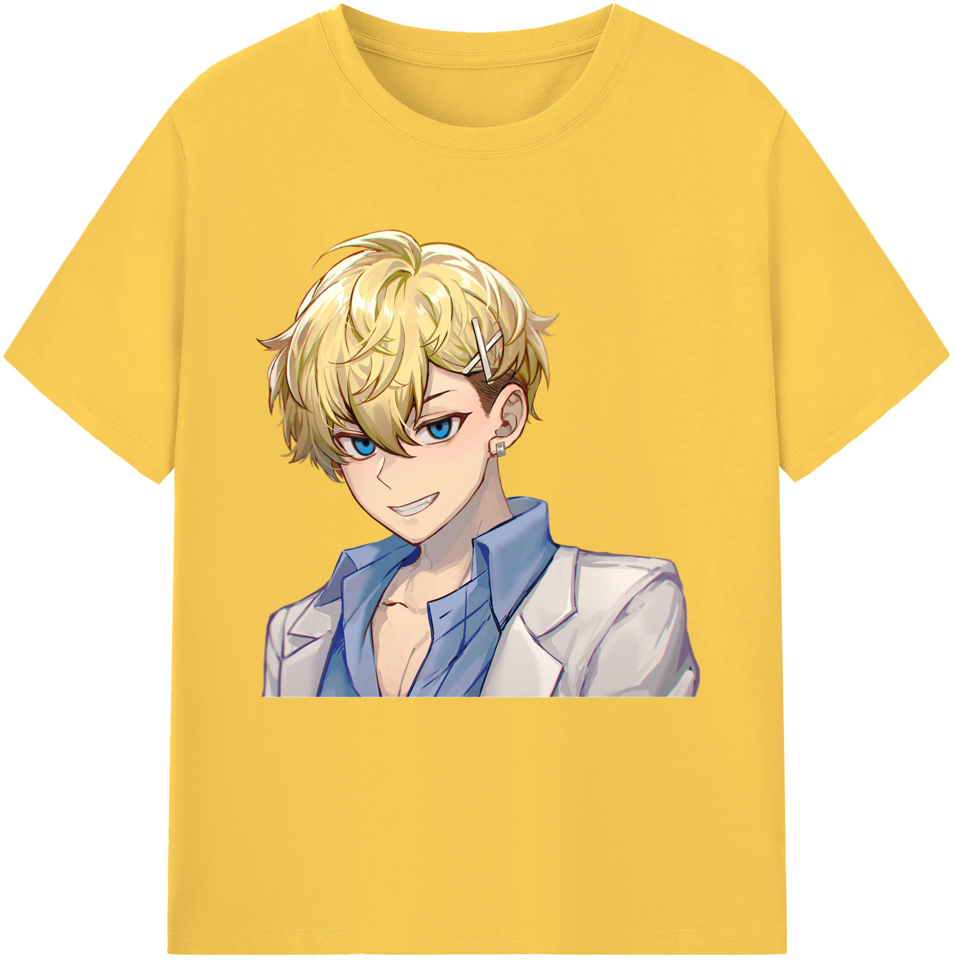 （画像用） 東京リベンジャーズ Tokyo Revengers 綿100％半袖Tシャツ（フロントプリント）