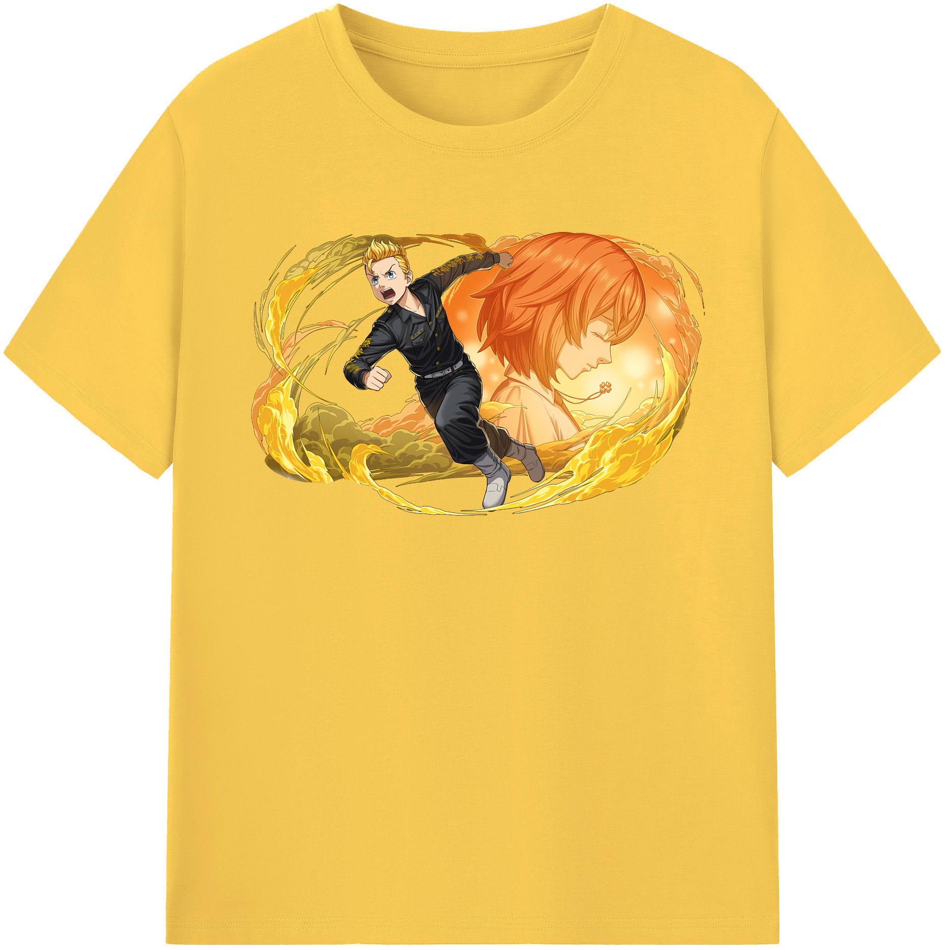 （画像用） 東京リベンジャーズ Tokyo Revengers 綿100％半袖Tシャツ（フロントプリント）